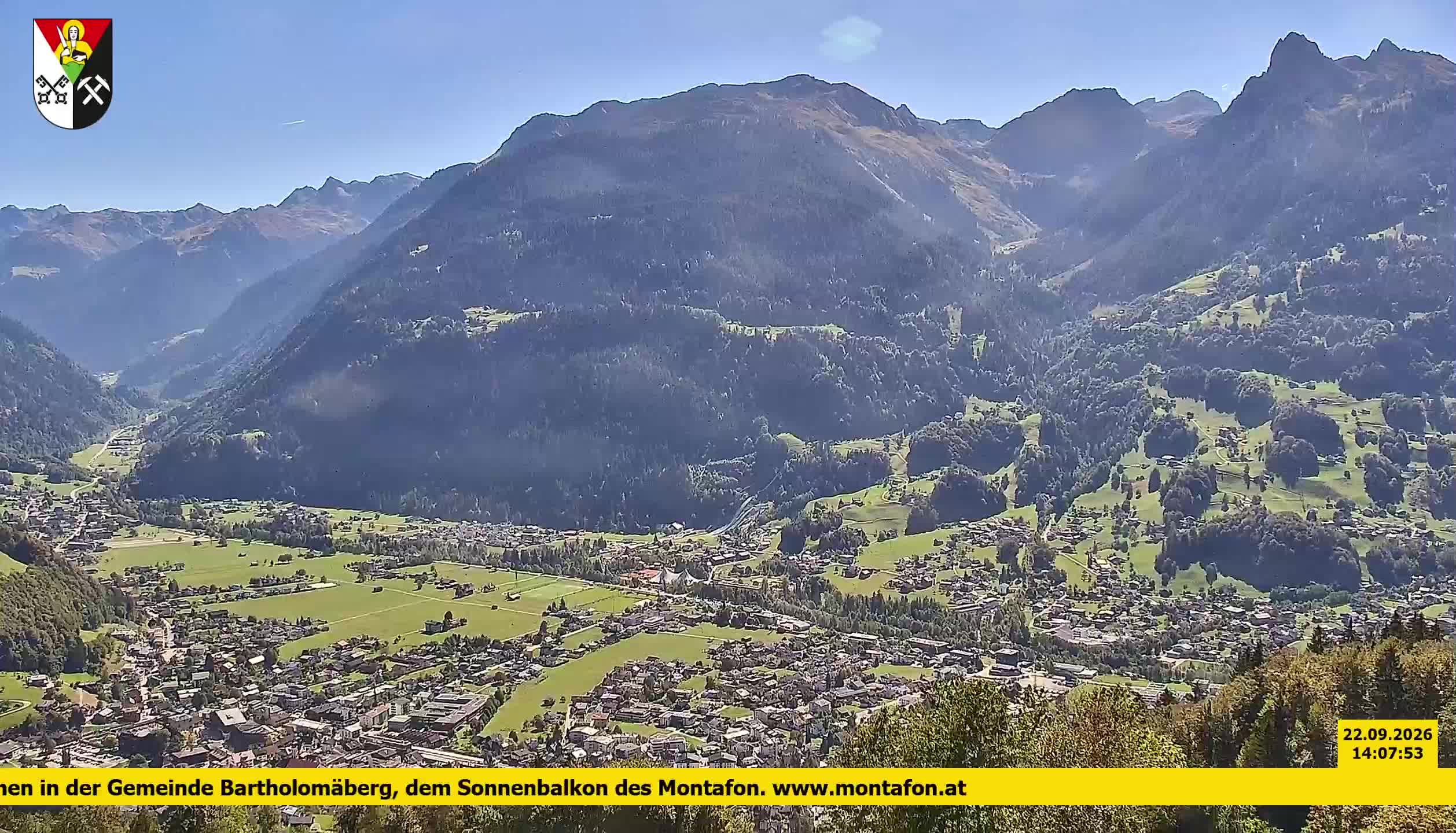 Bartholomäberg | Blick auf Schruns