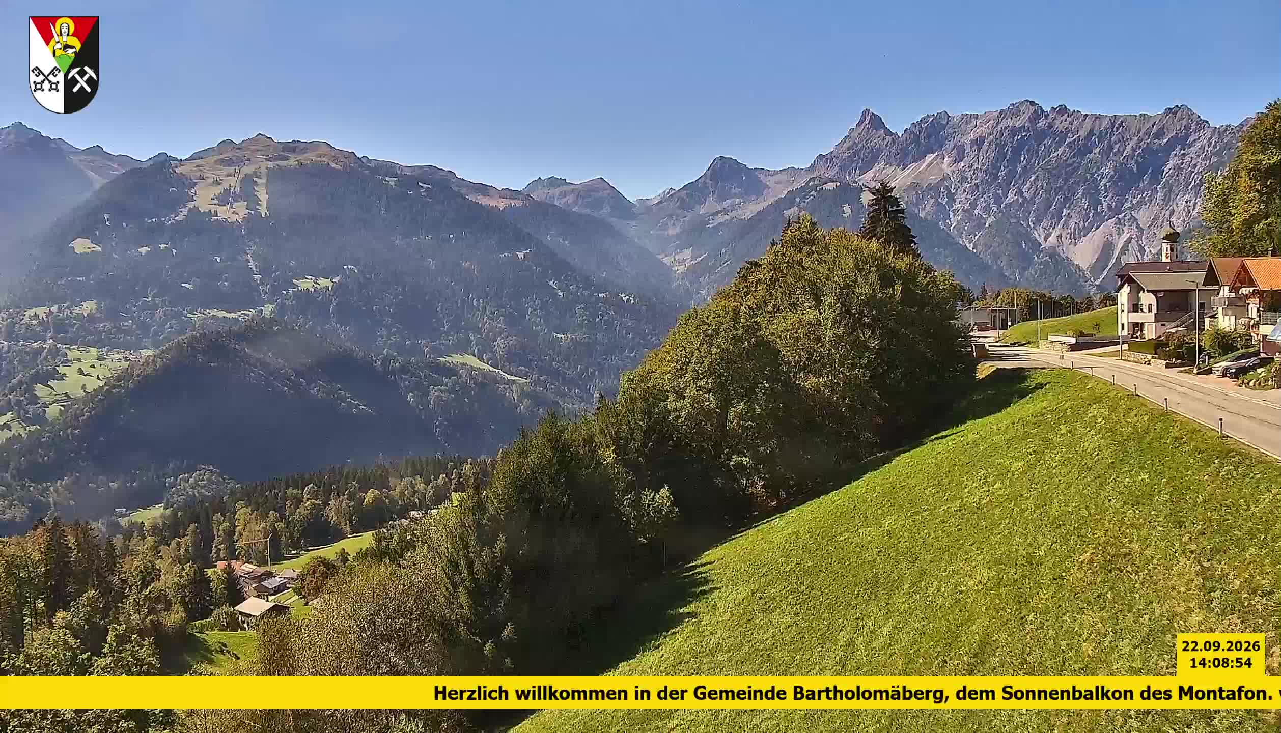 Bartholomäberg | Blick auf Schruns