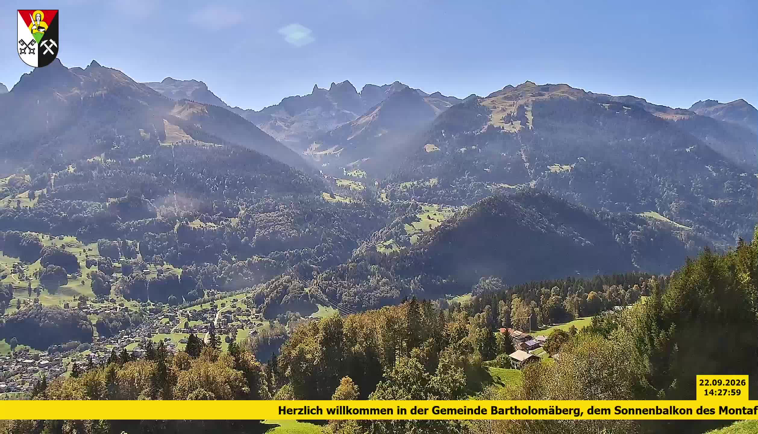 Bartholomäberg | Blick auf Schruns