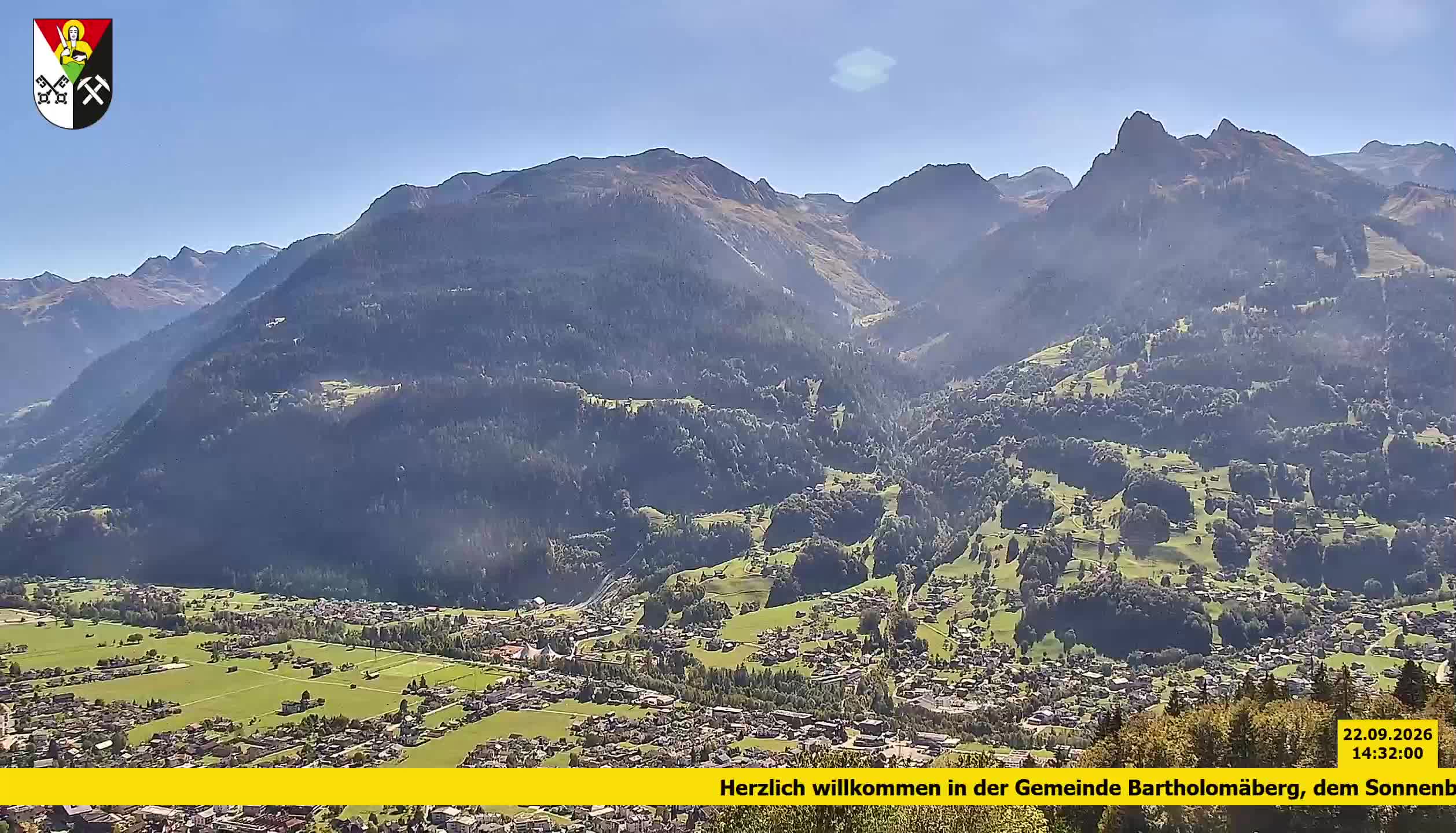 Bartholomäberg | Blick auf Schruns