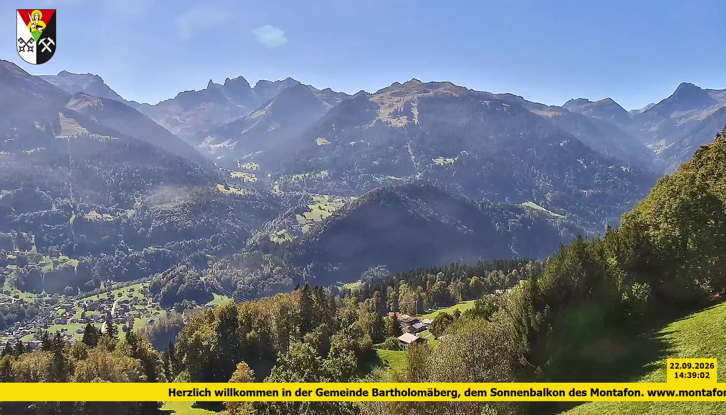 Bartholomäberg | Blick auf Schruns