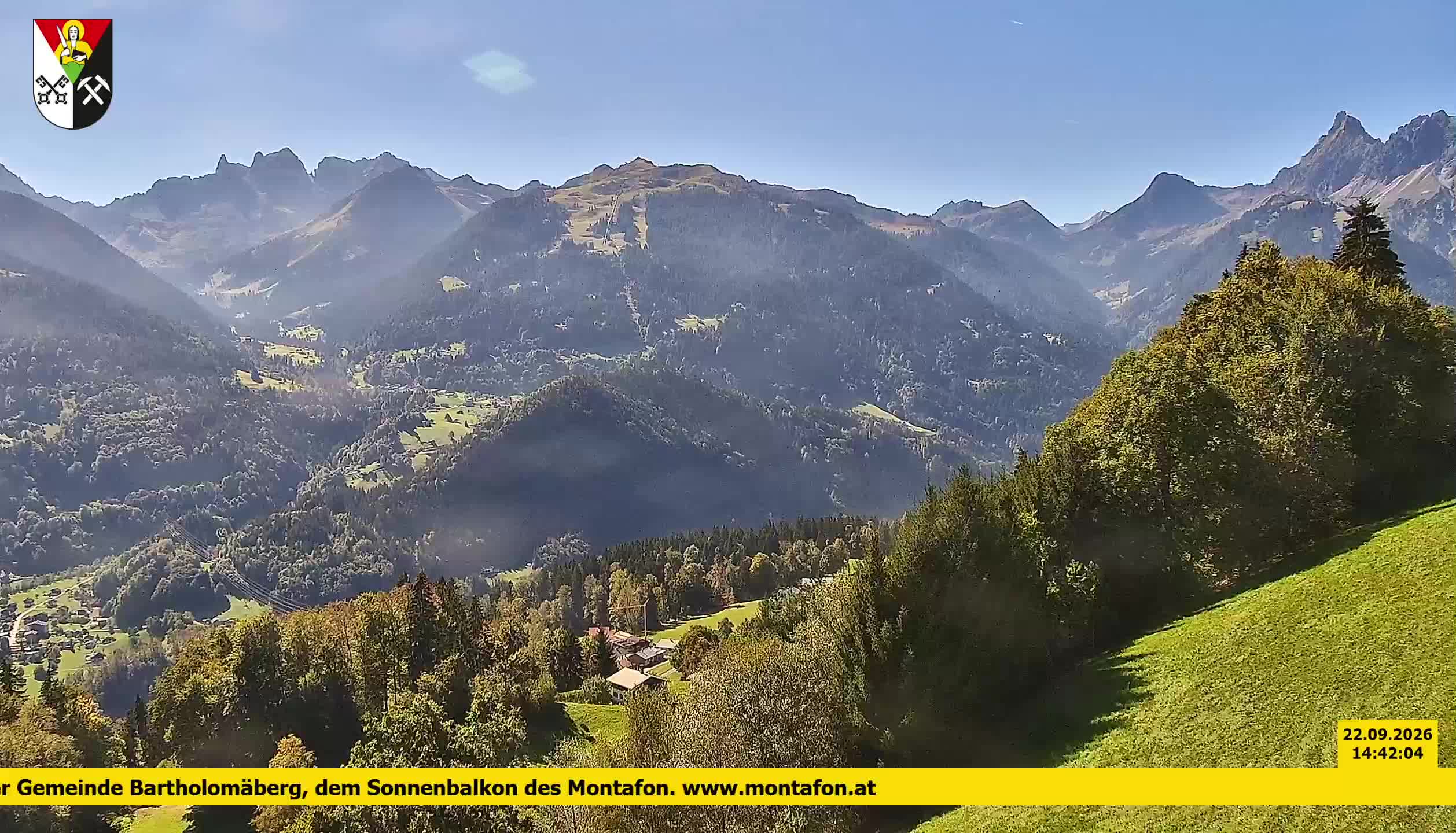 Bartholomäberg | Blick auf Schruns