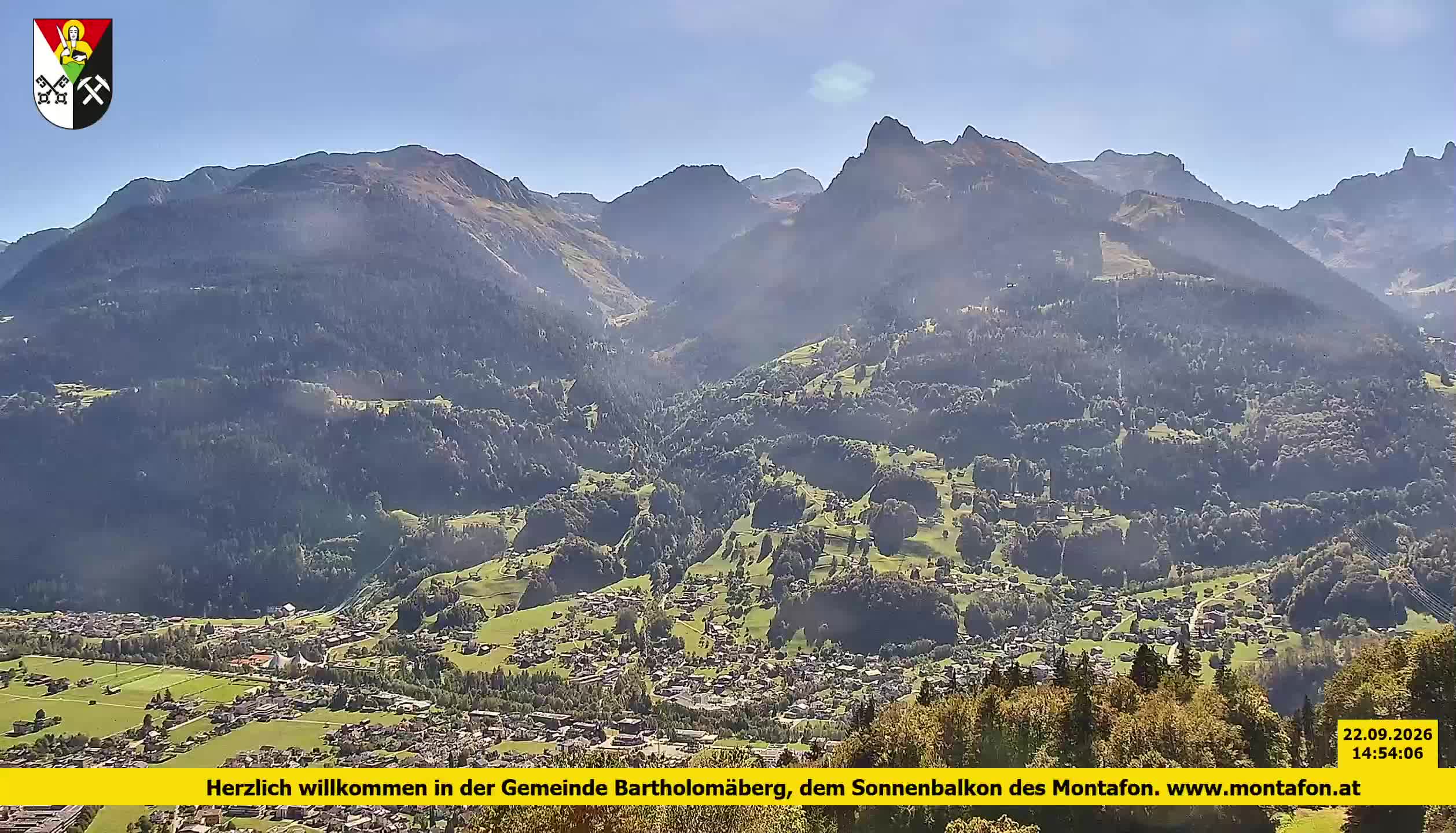 Bartholomäberg | Blick auf Schruns