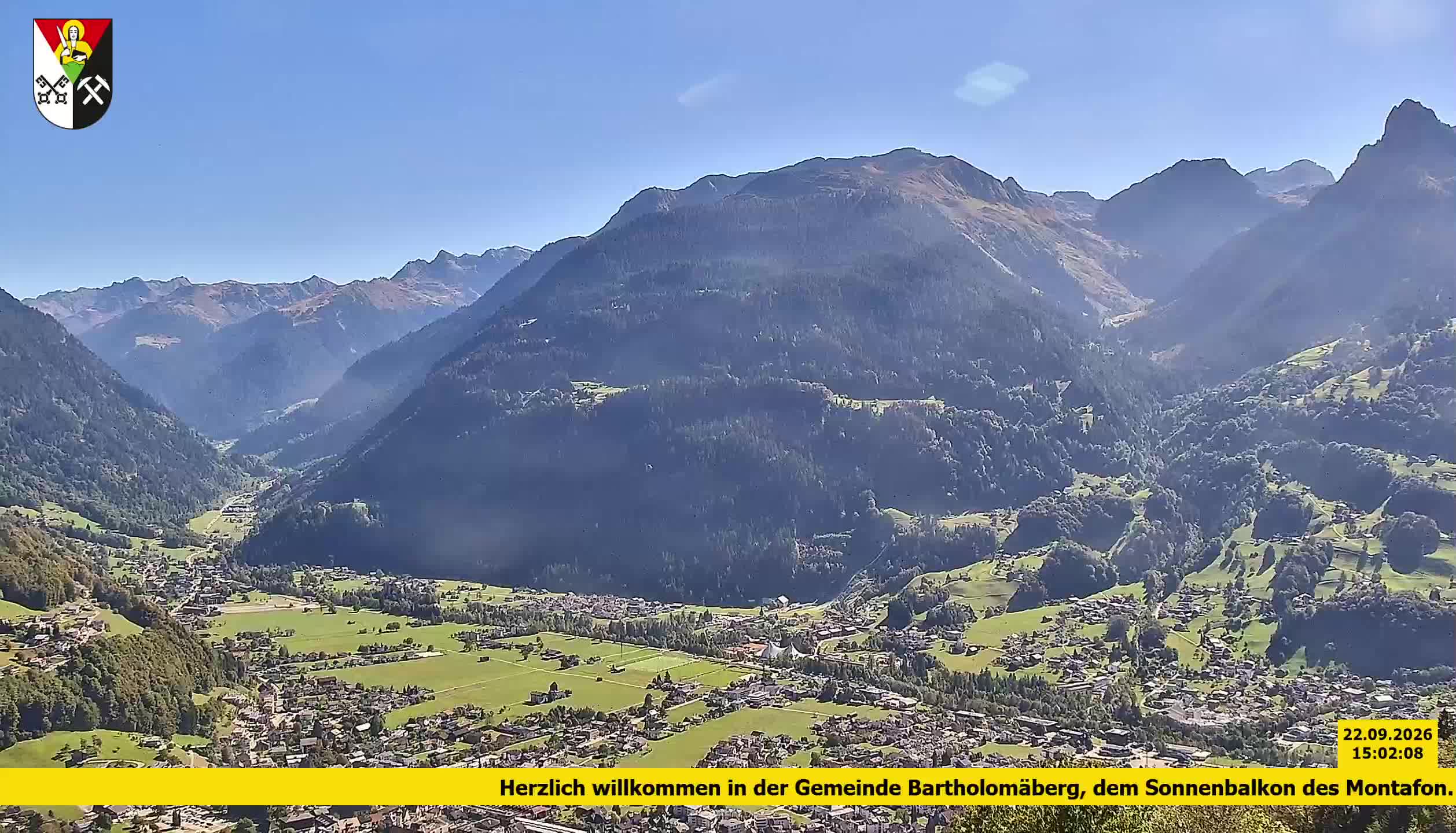 Bartholomäberg | Blick auf Schruns