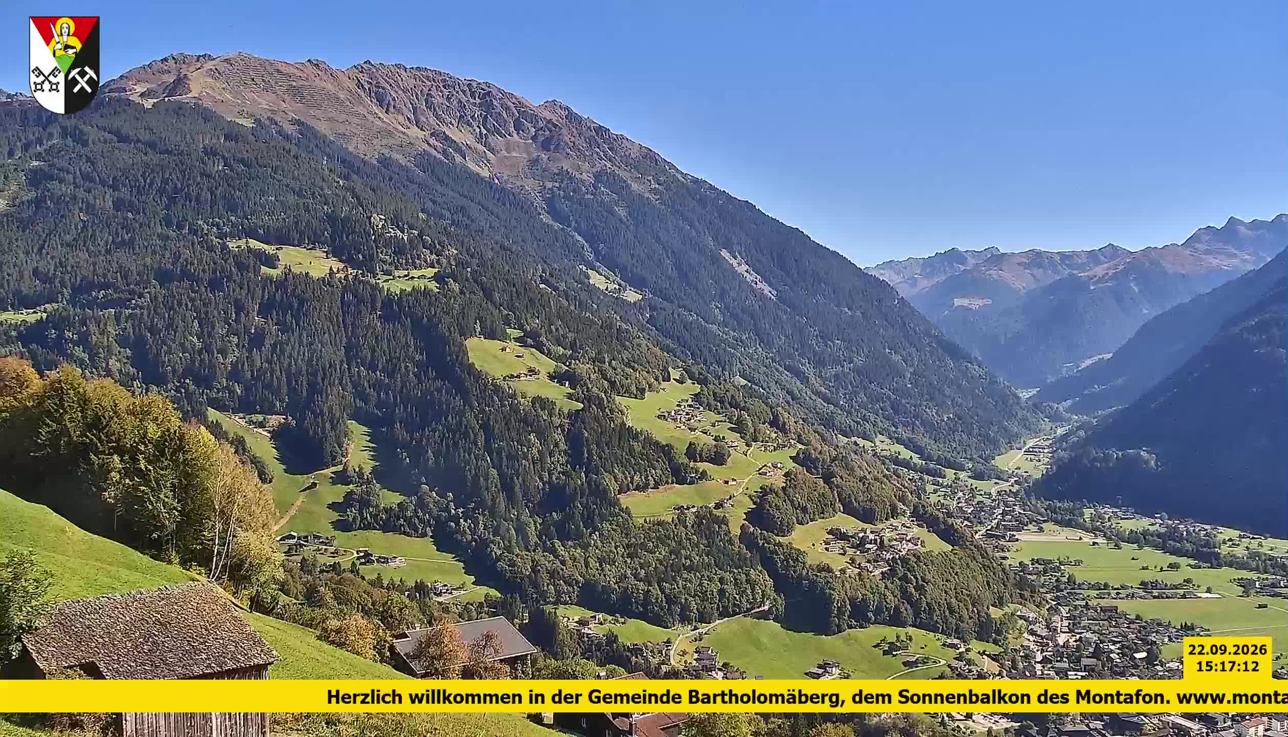 Bartholomäberg | Blick auf Schruns