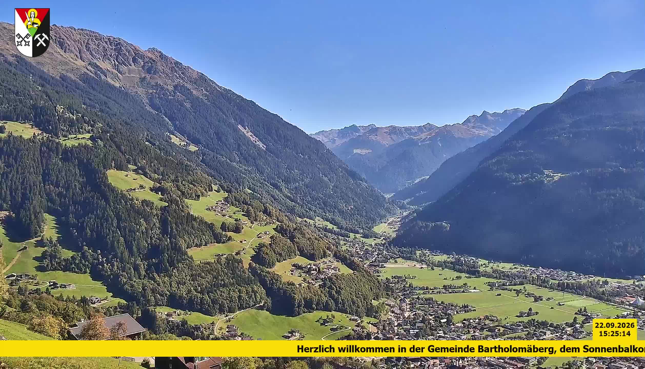 Bartholomäberg | Blick auf Schruns