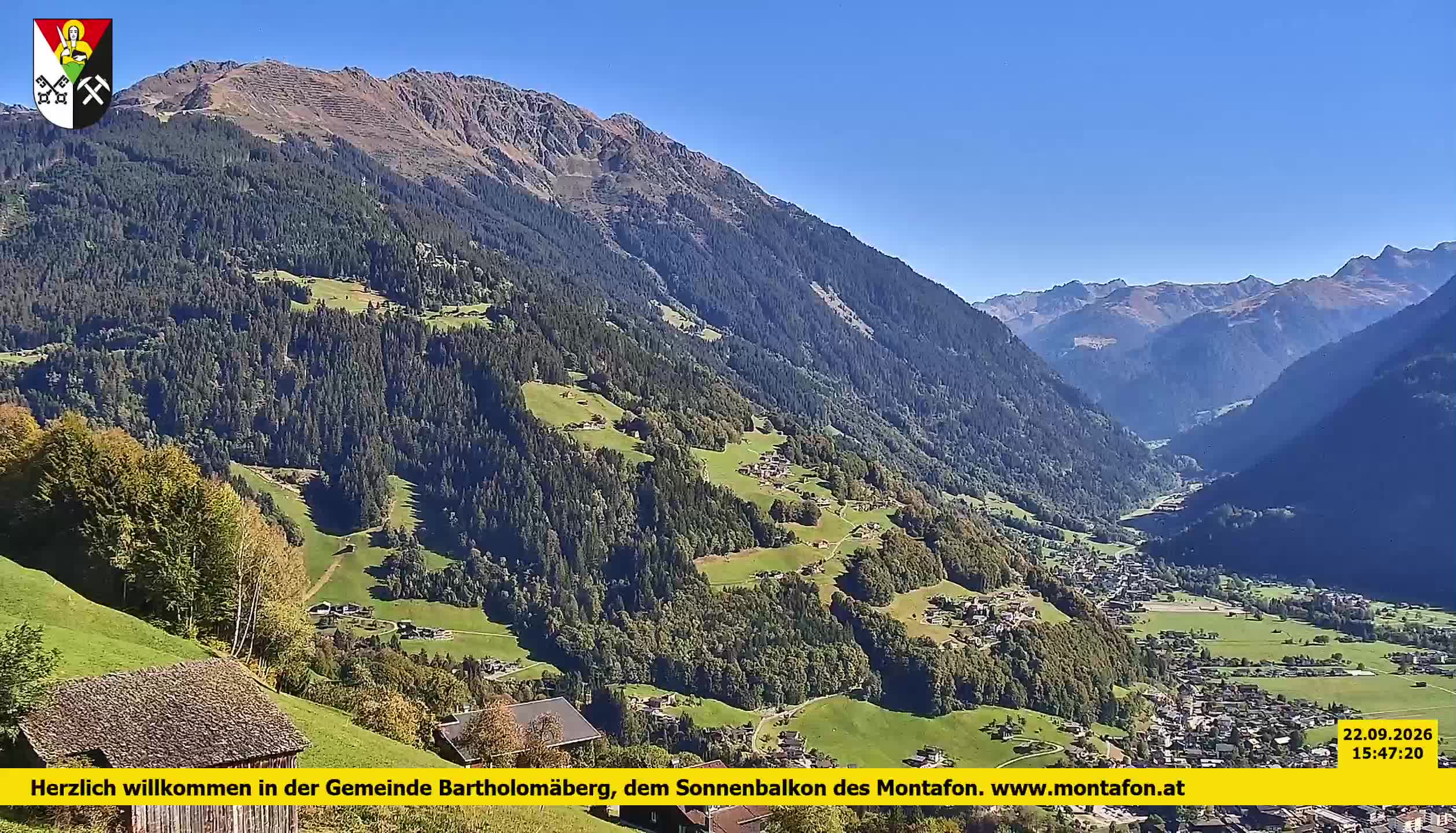 Bartholomäberg | Blick auf Schruns