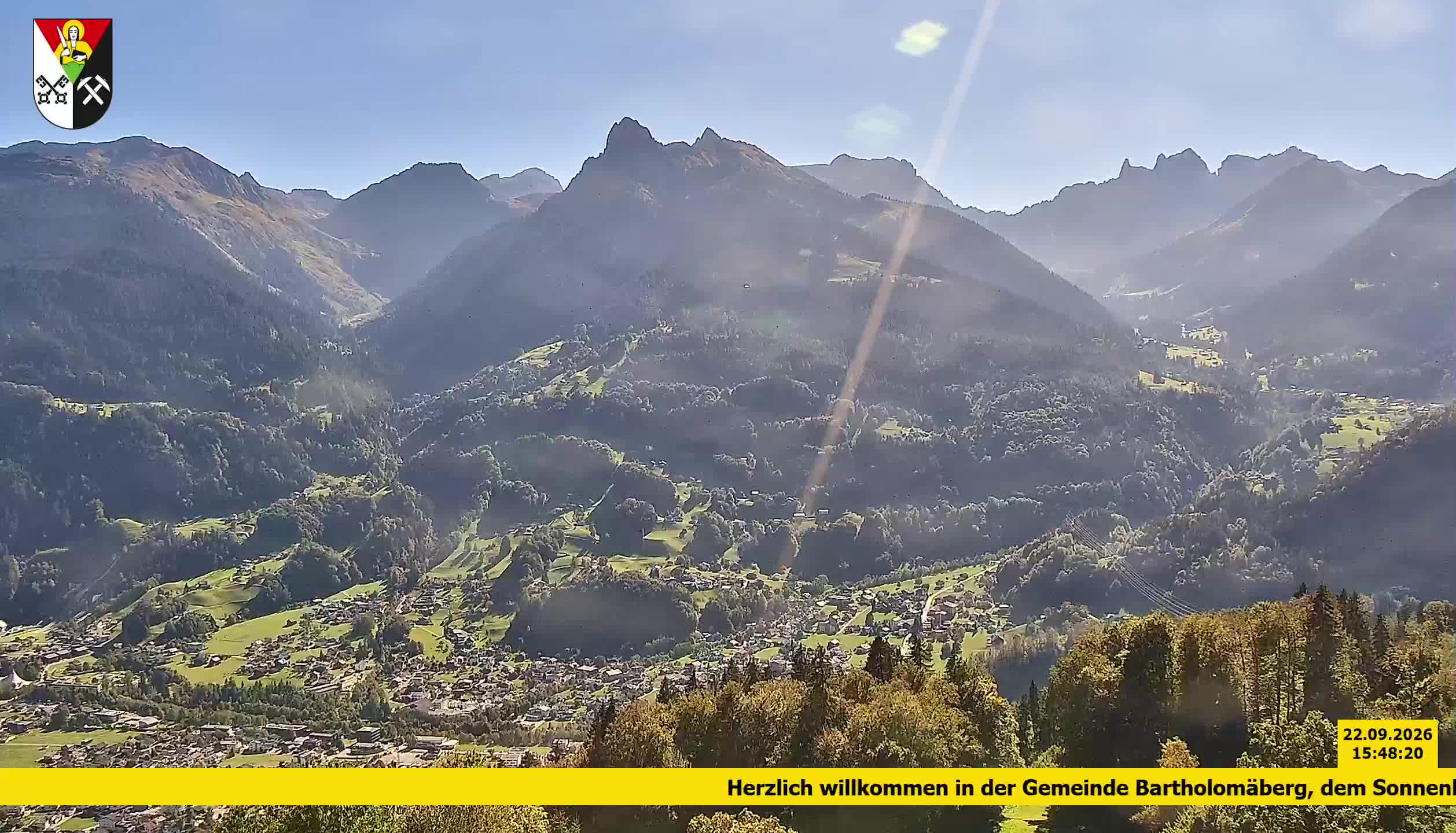Bartholomäberg | Blick auf Schruns