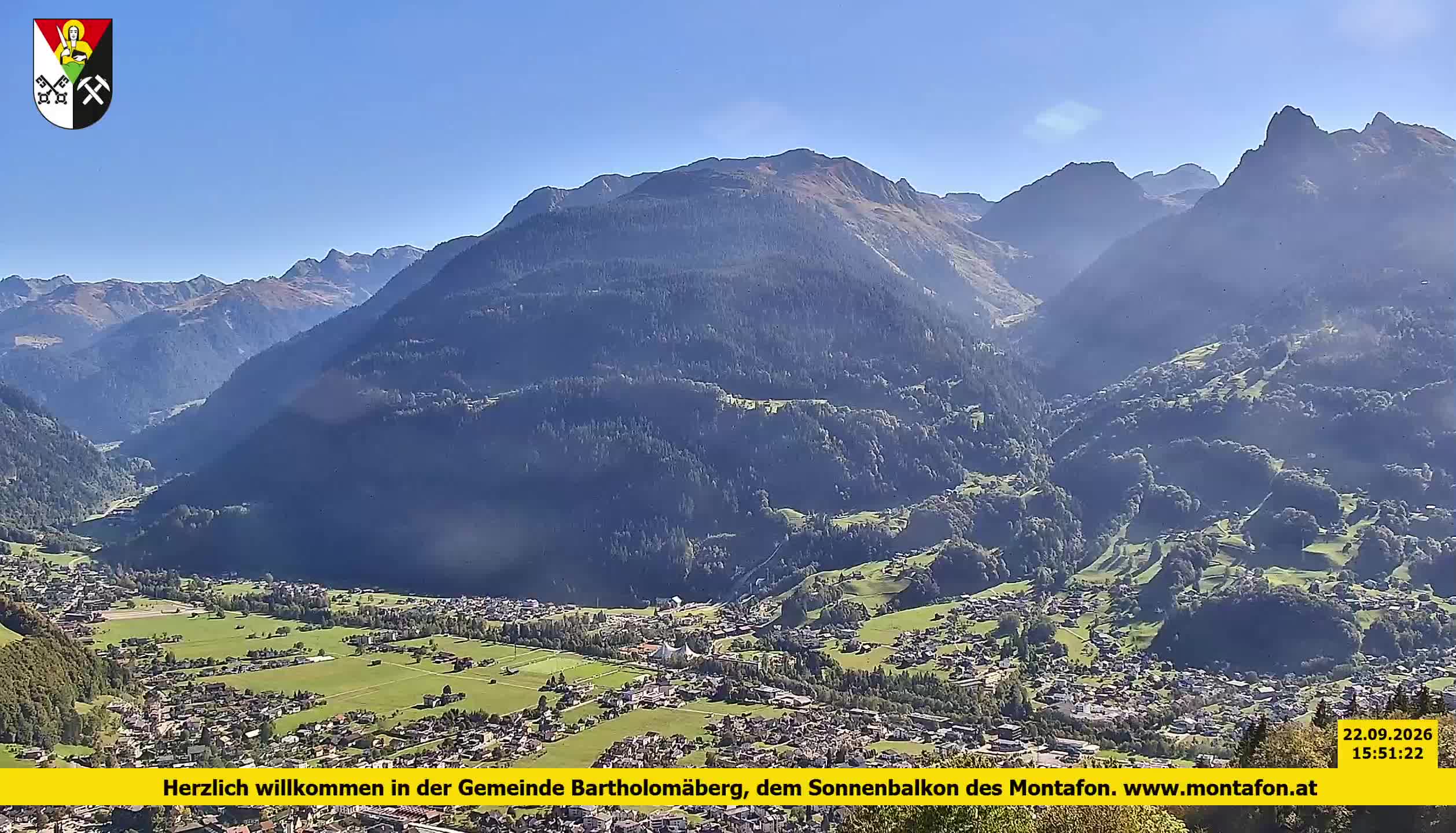Bartholomäberg | Blick auf Schruns