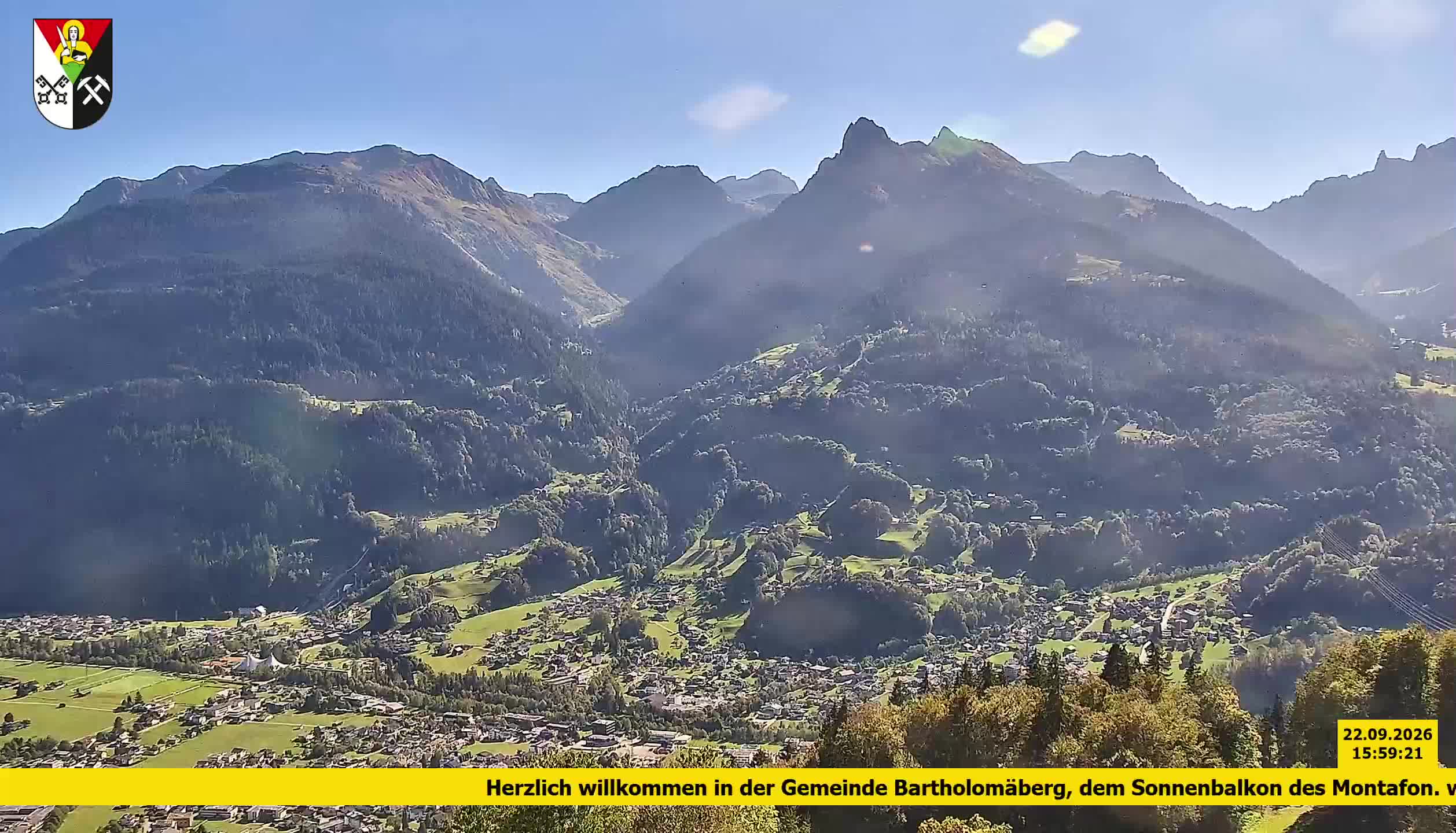 Bartholomäberg | Blick auf Schruns