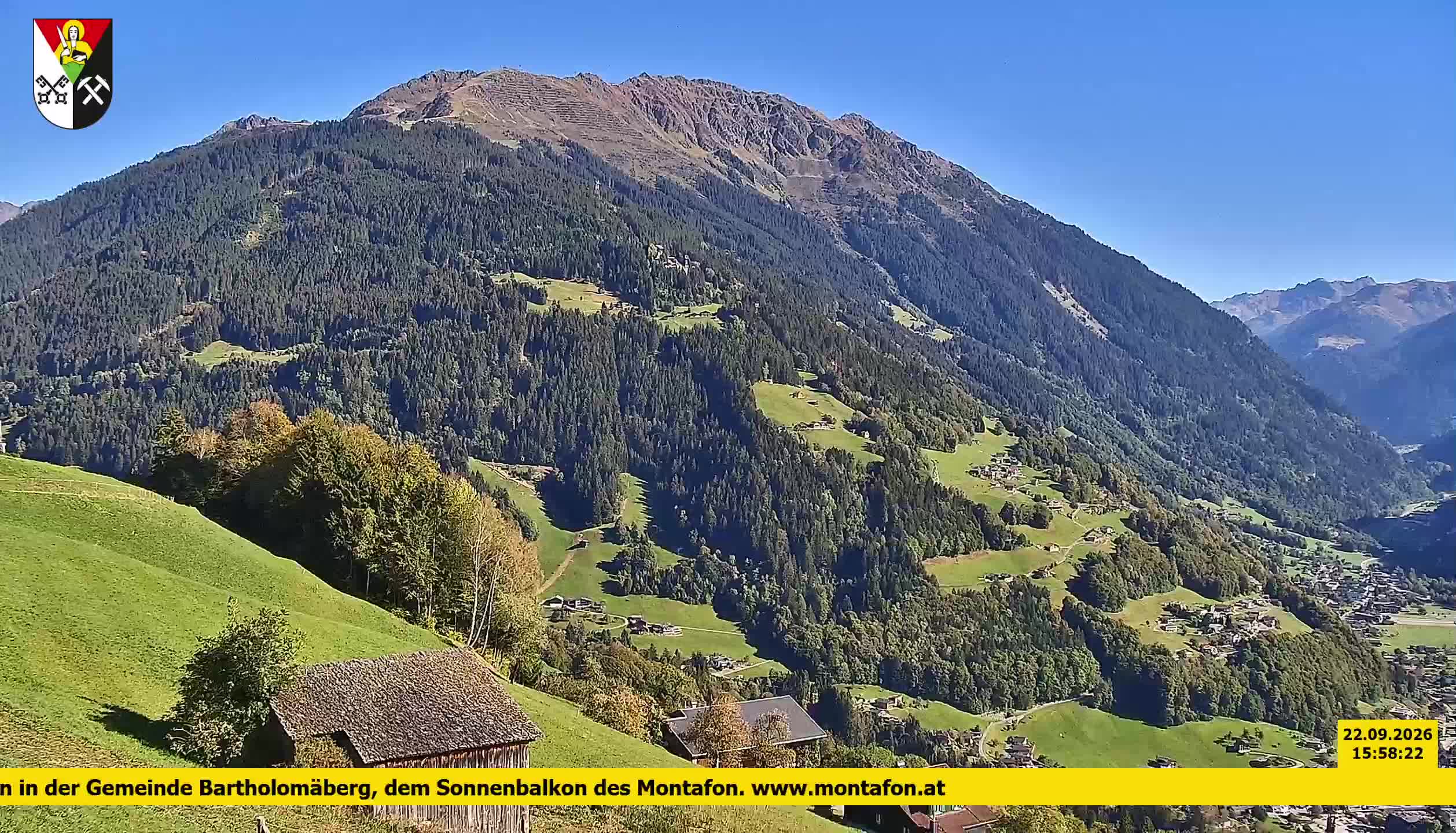 Bartholomäberg | Blick auf Schruns