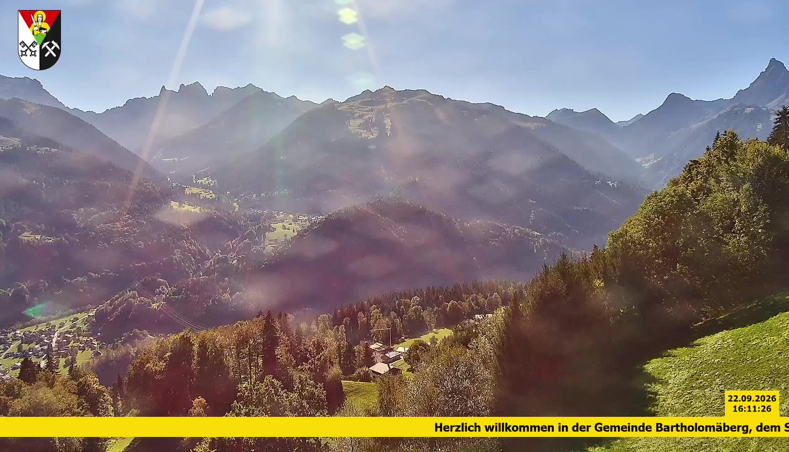 Bartholomäberg | Blick auf Schruns