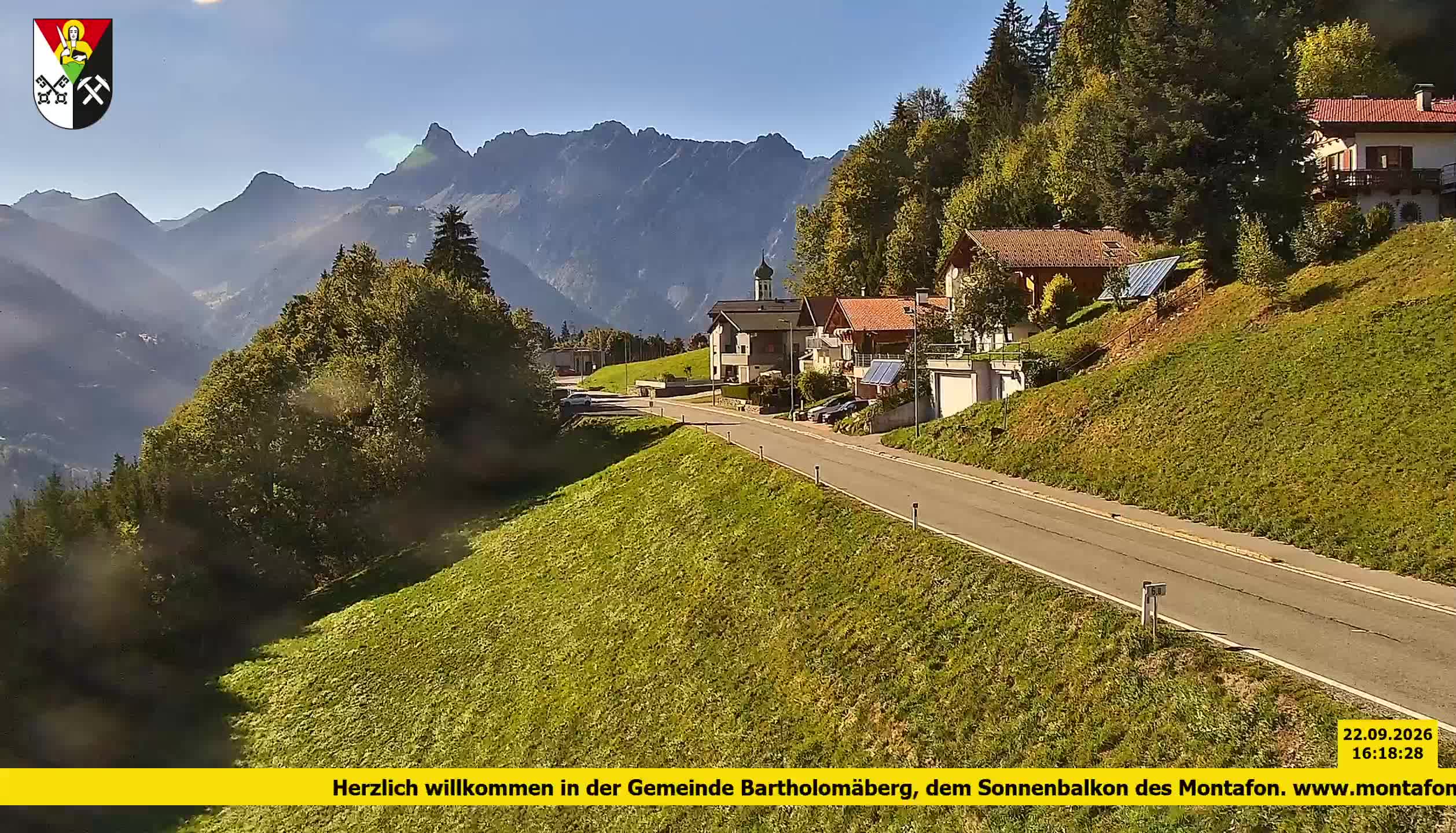 Bartholomäberg | Blick auf Schruns