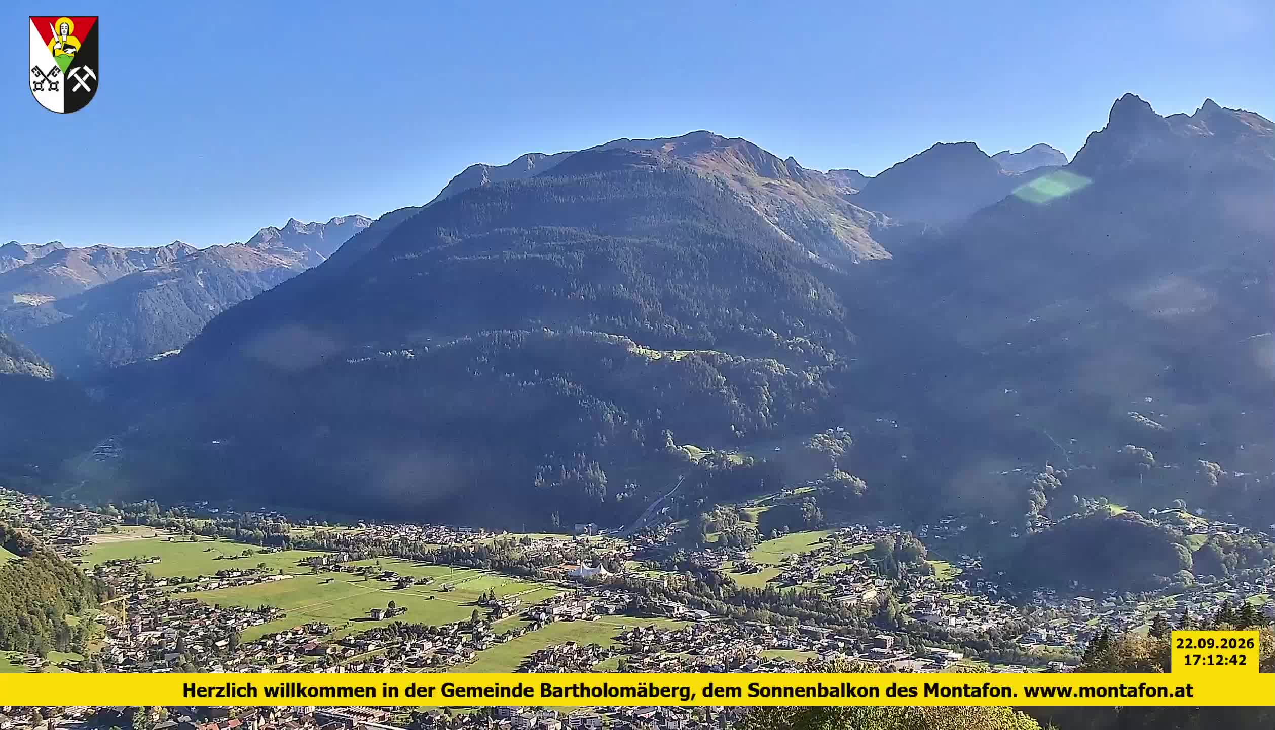 Bartholomäberg | Blick auf Schruns
