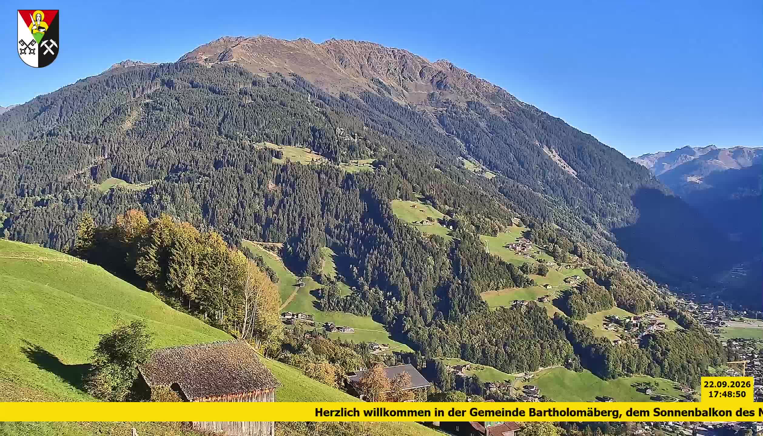 Bartholomäberg | Blick auf Schruns