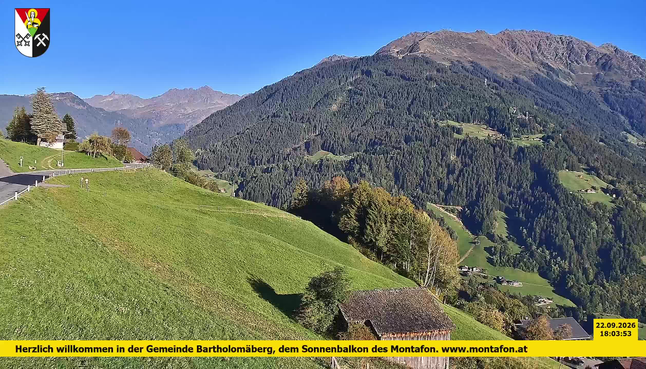Bartholomäberg | Blick auf Schruns