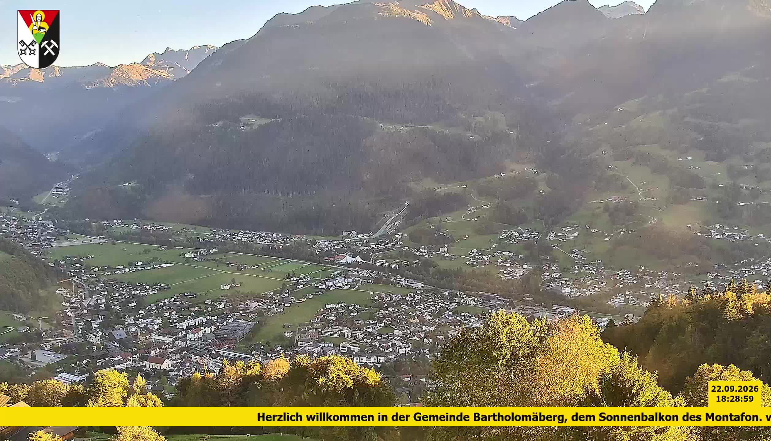 Bartholomäberg | Blick auf Schruns