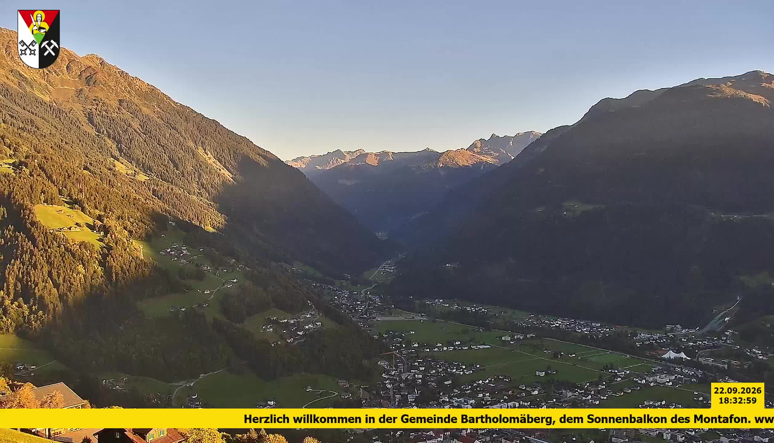 Bartholomäberg | Blick auf Schruns