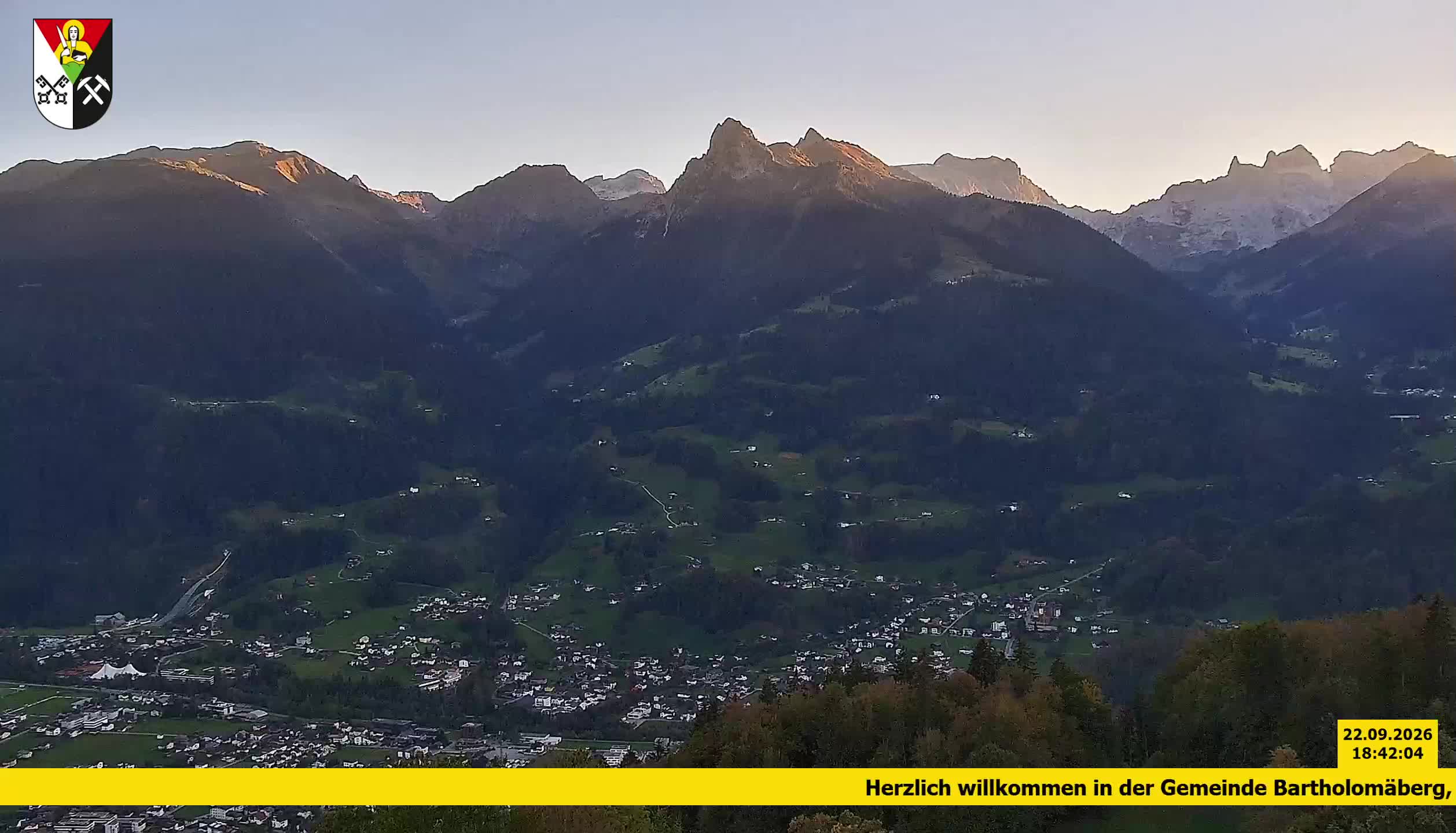Bartholomäberg | Blick auf Schruns