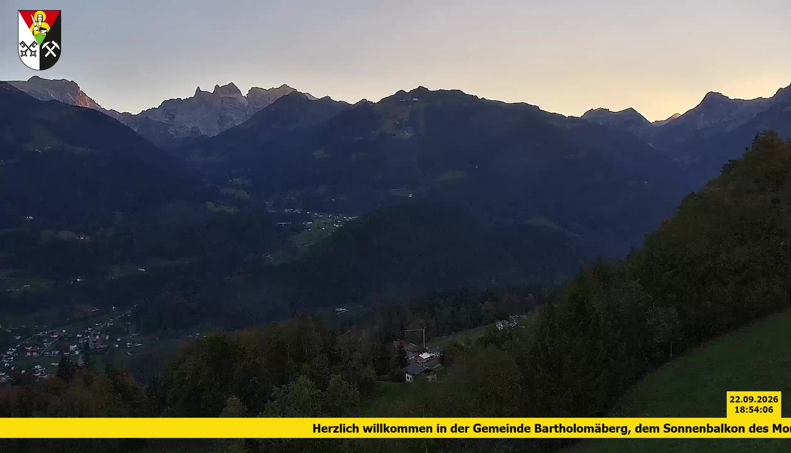 Bartholomäberg | Blick auf Schruns