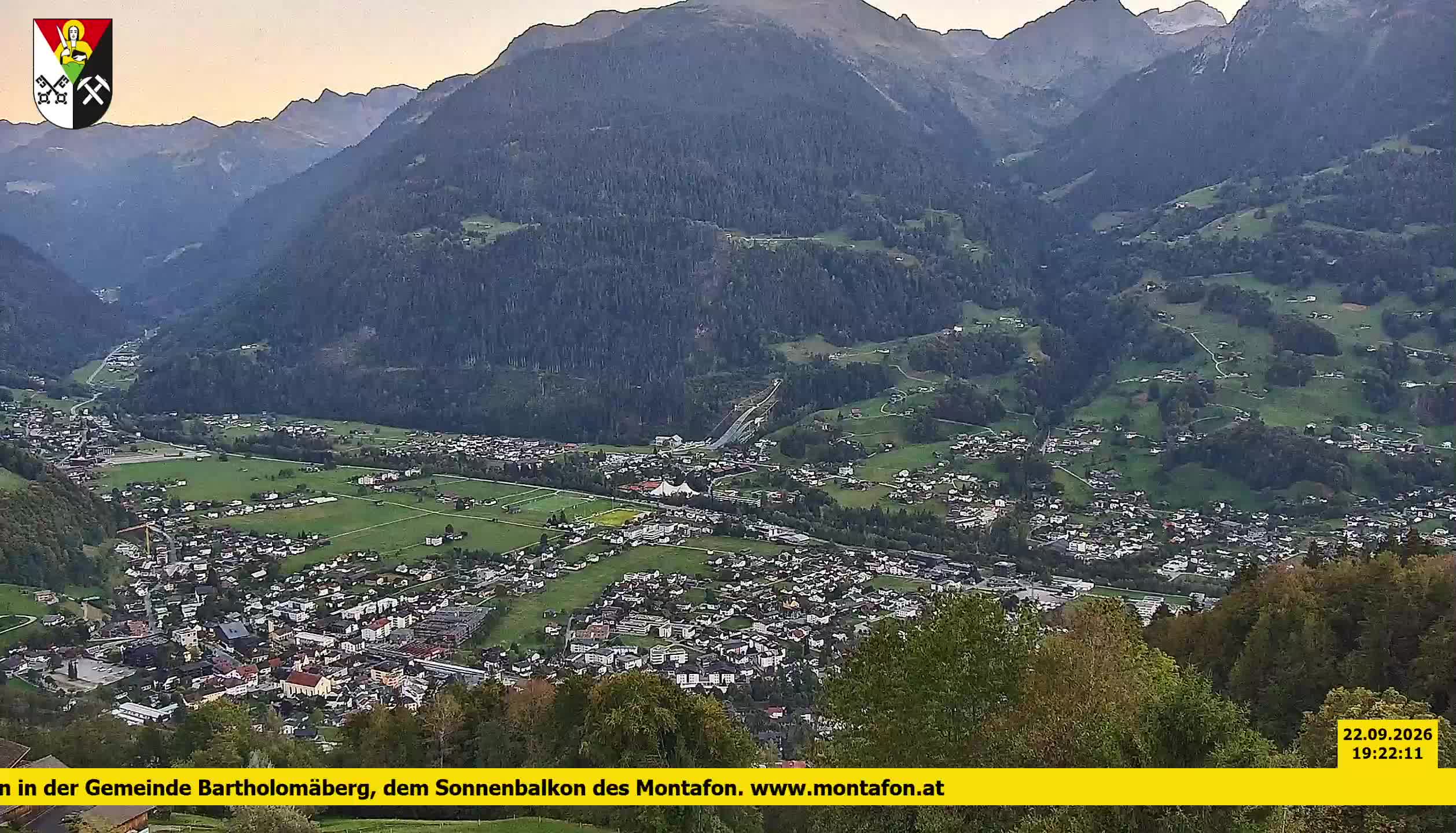 Bartholomäberg | Blick auf Schruns