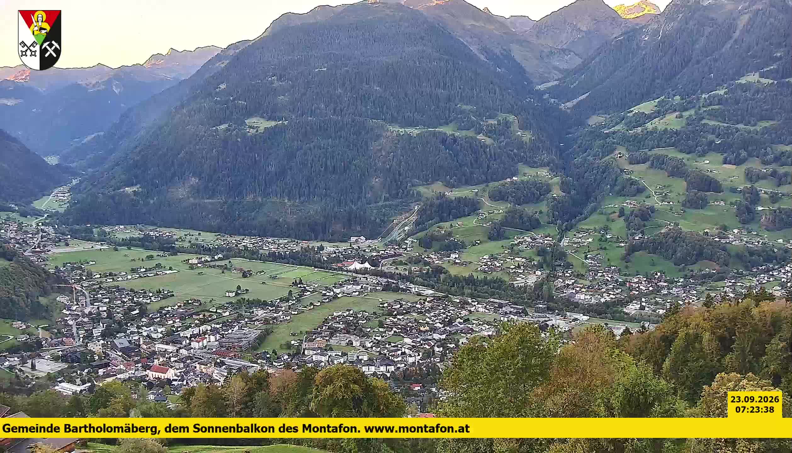 Bartholomäberg | Blick auf Schruns