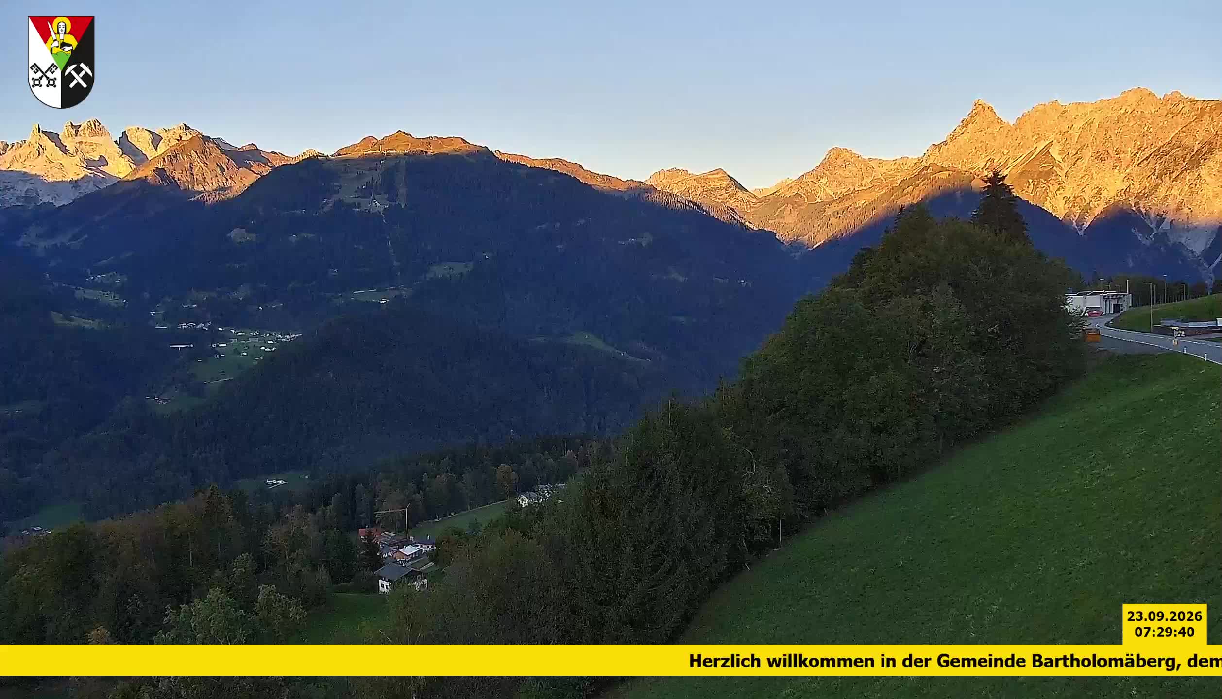 Bartholomäberg | Blick auf Schruns