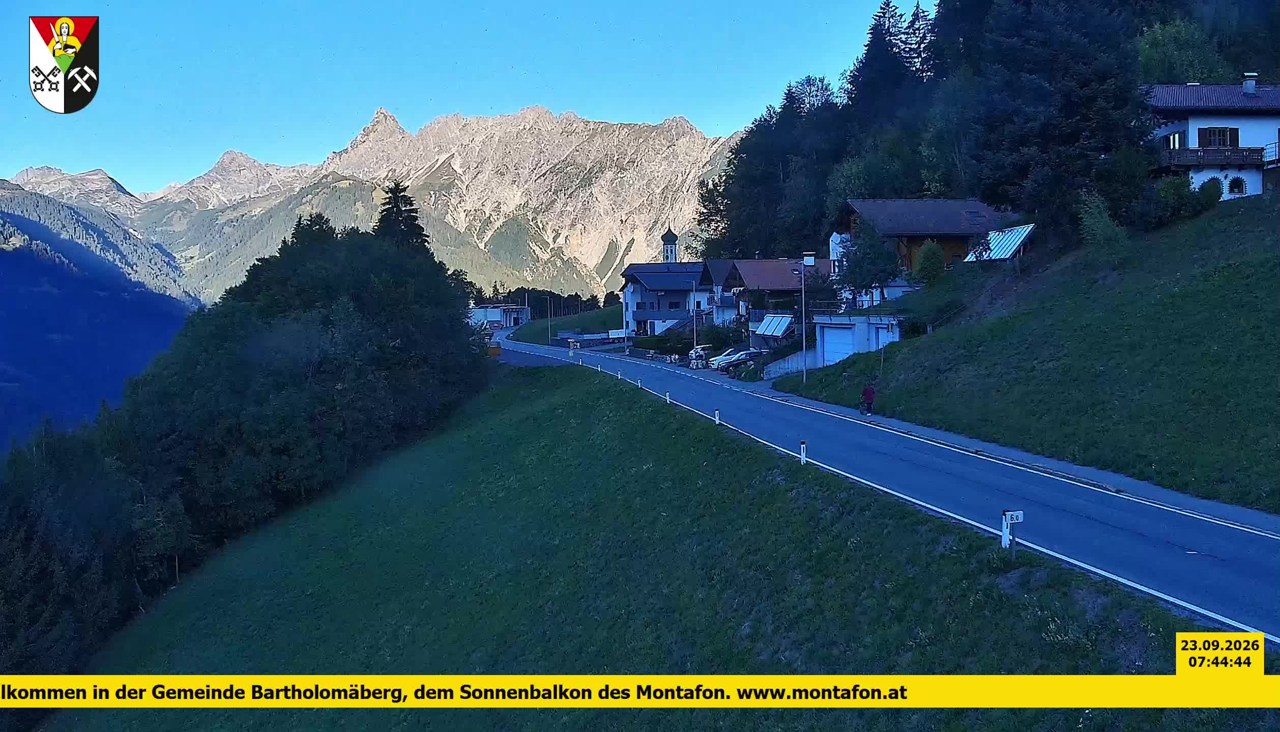 Bartholomäberg | Blick auf Schruns