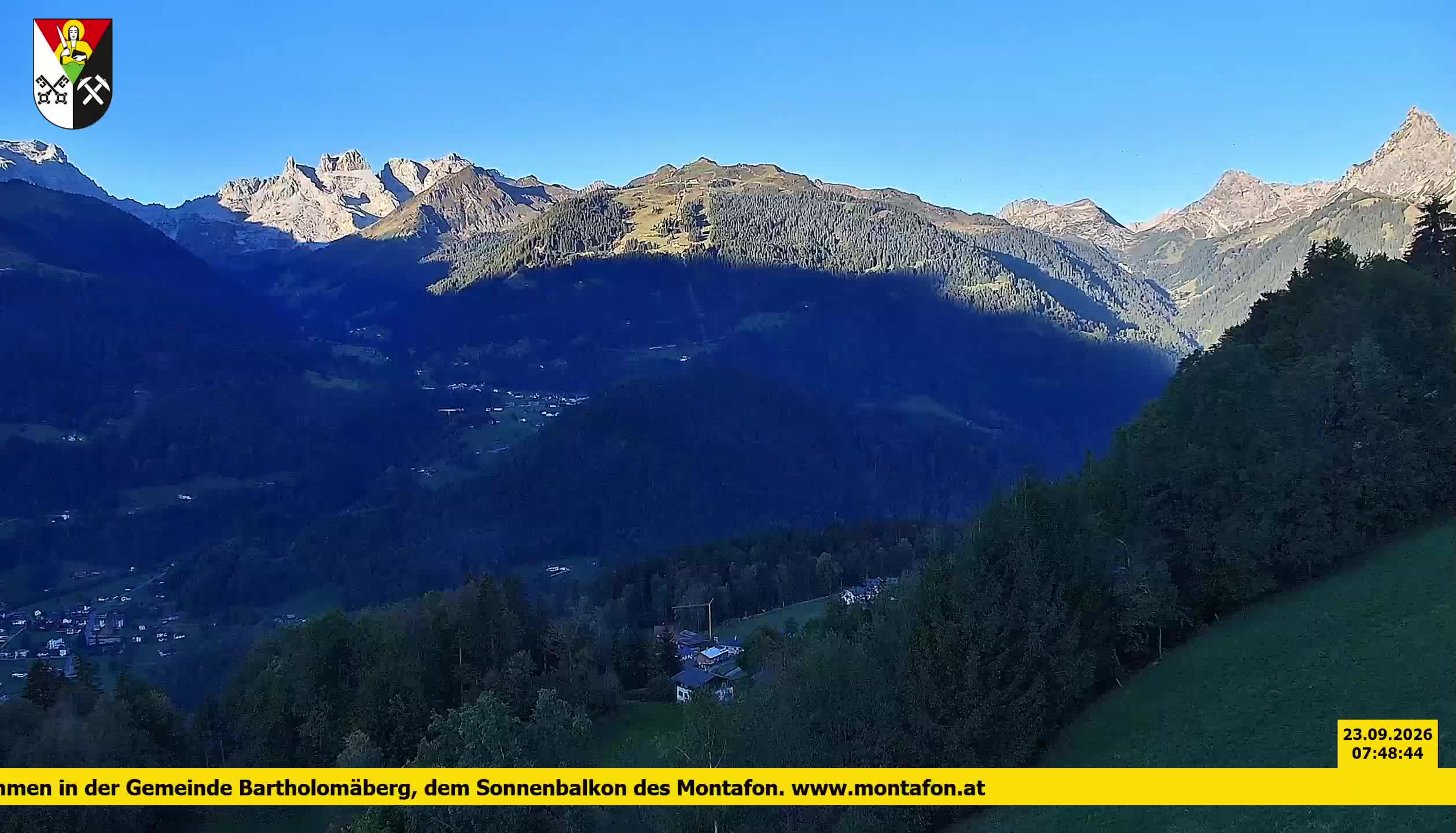 Bartholomäberg | Blick auf Schruns