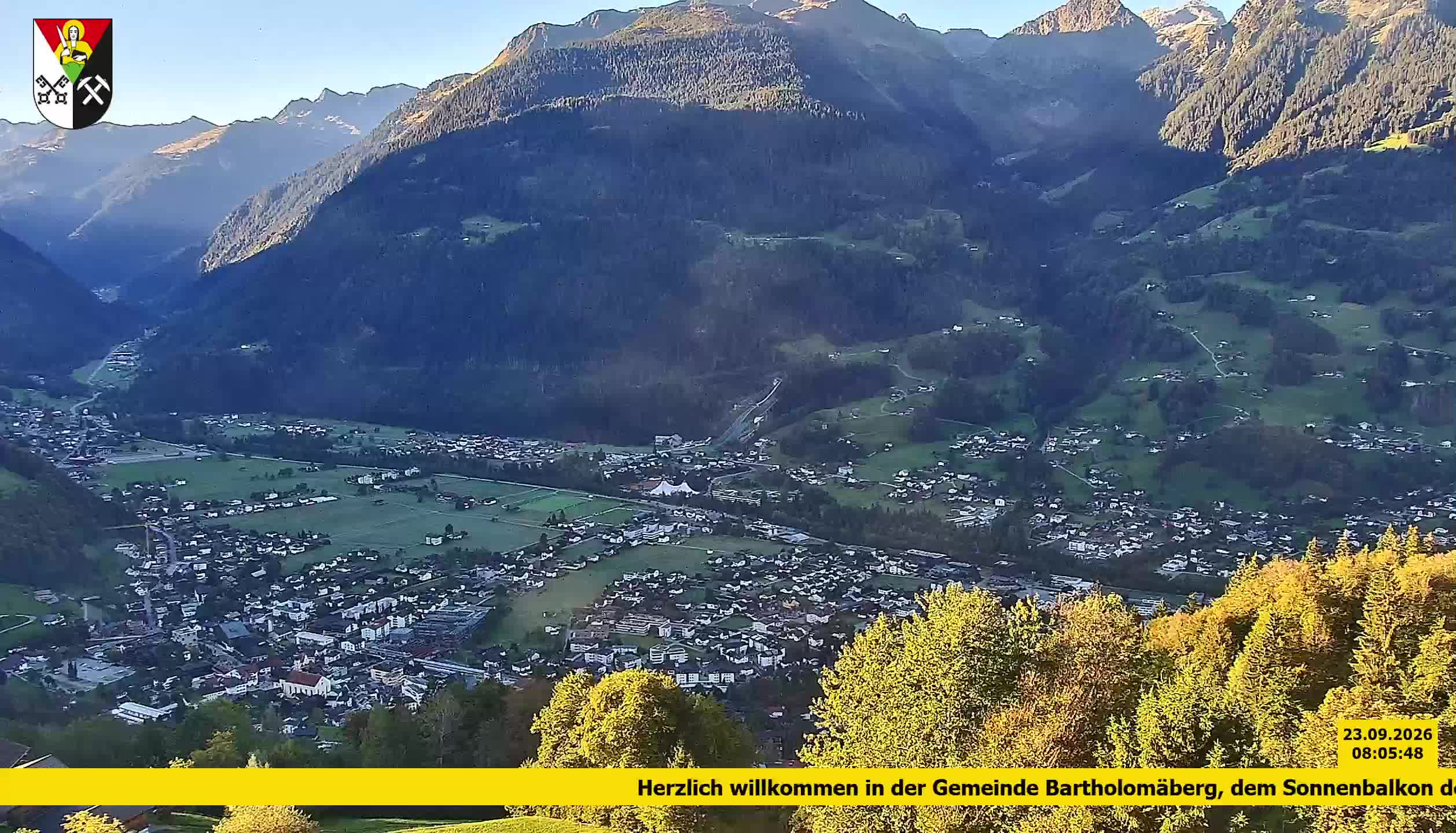 Bartholomäberg | Blick auf Schruns