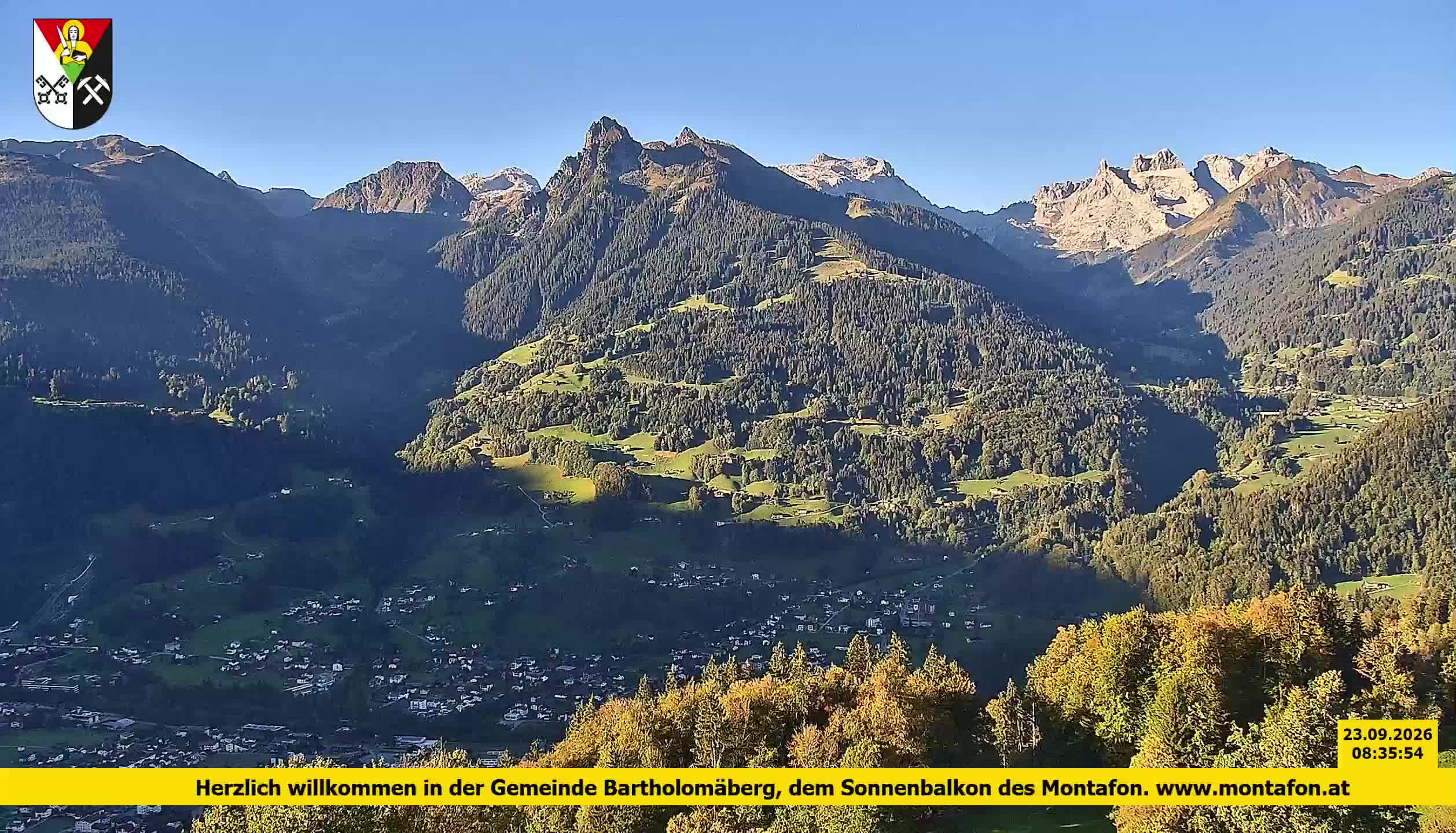 Bartholomäberg | Blick auf Schruns