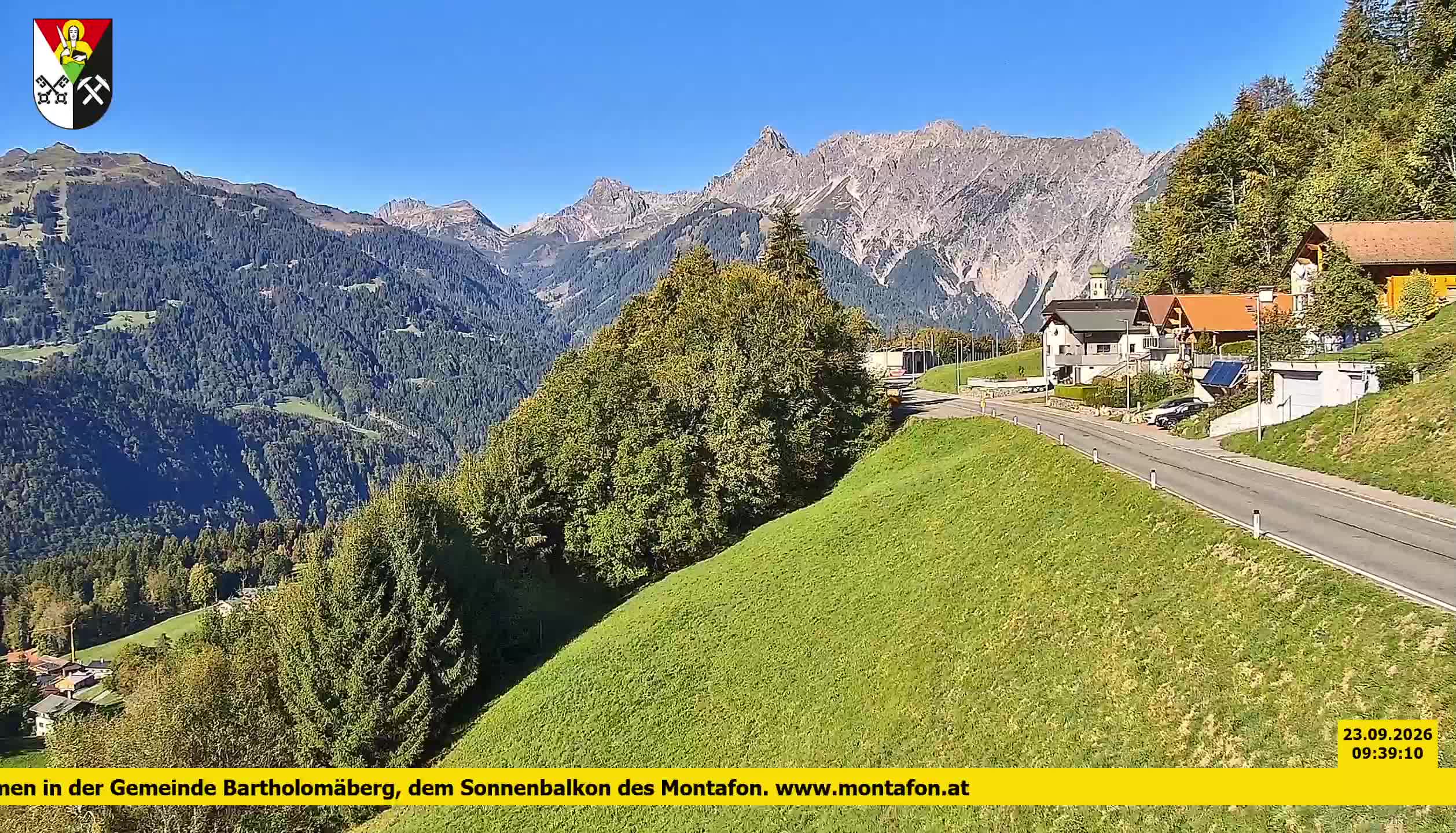 Bartholomäberg | Blick auf Schruns