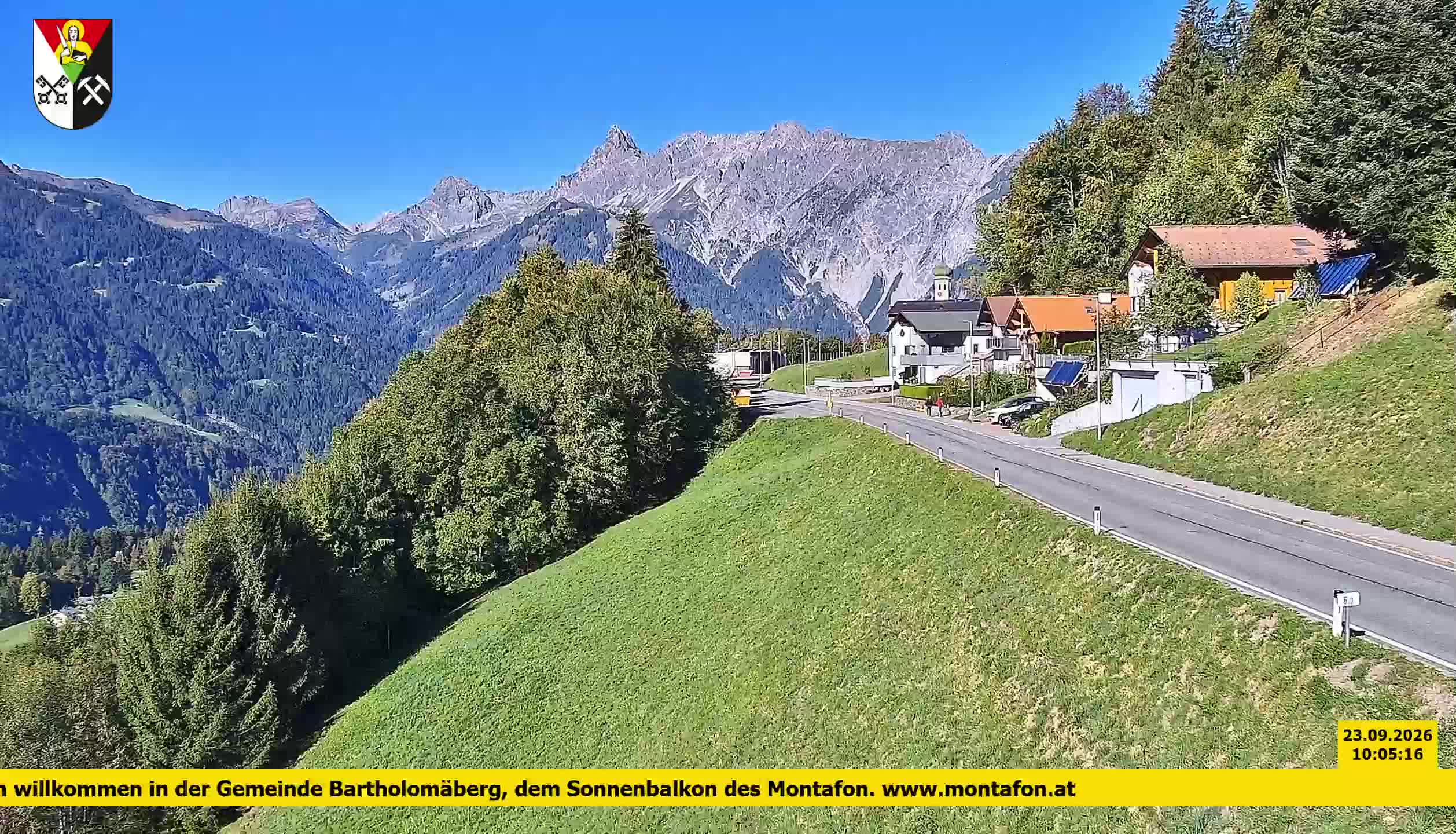 Bartholomäberg | Blick auf Schruns