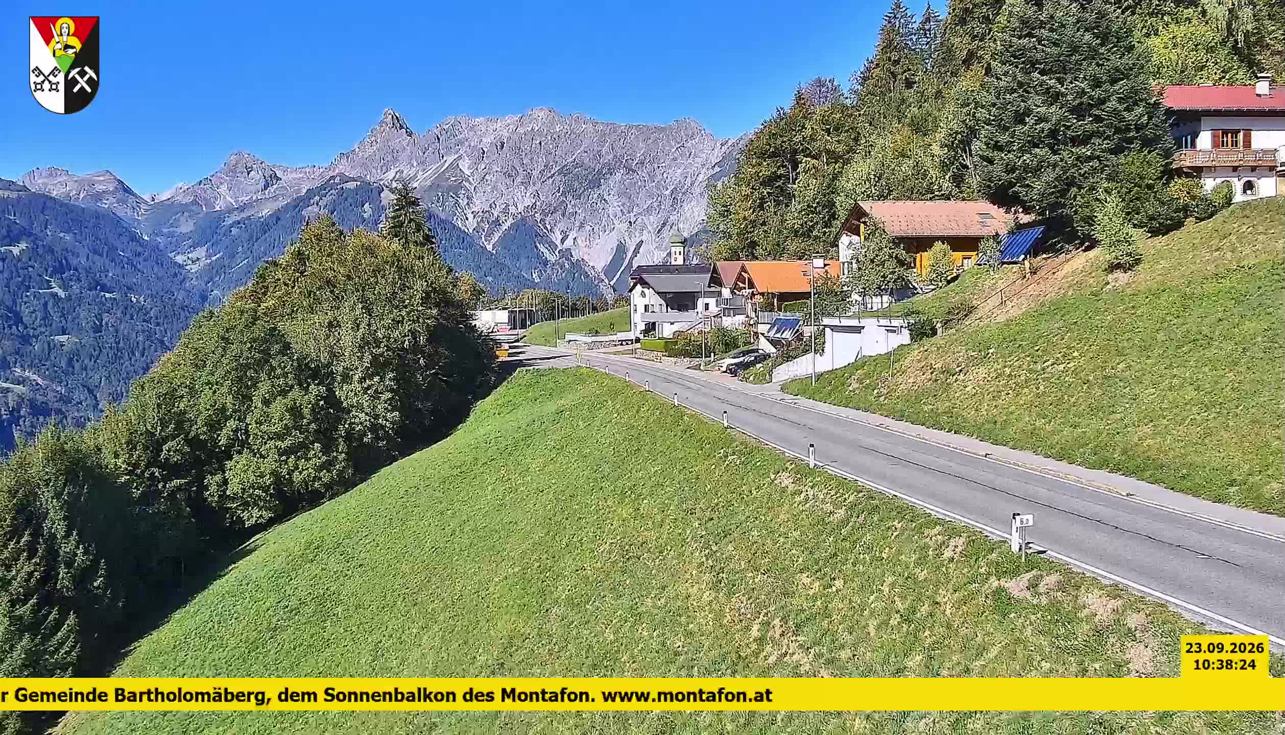 Bartholomäberg | Blick auf Schruns