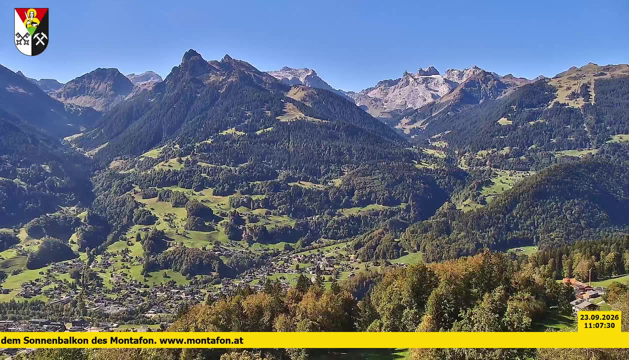 Bartholomäberg | Blick auf Schruns