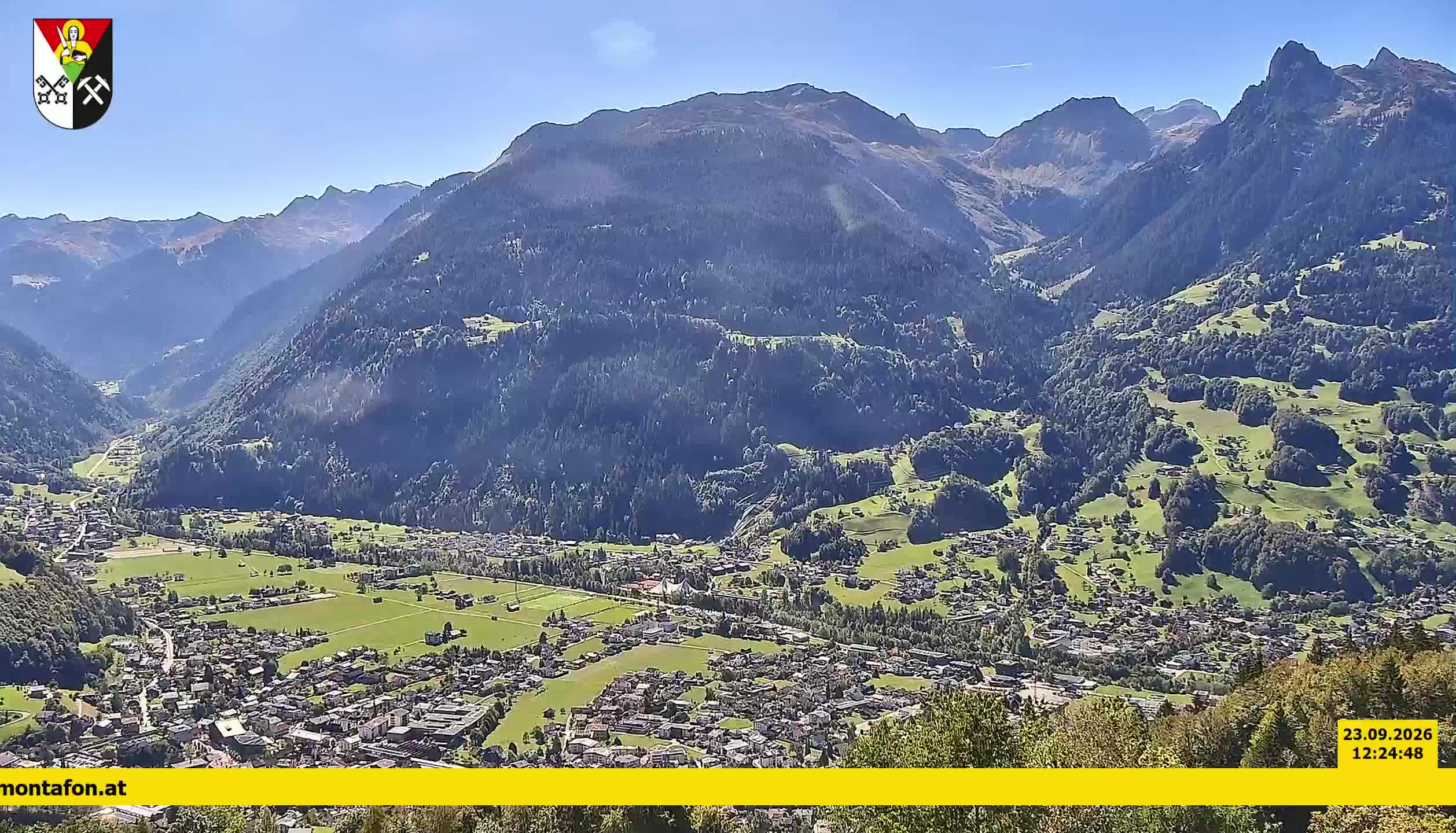 Bartholomäberg | Blick auf Schruns