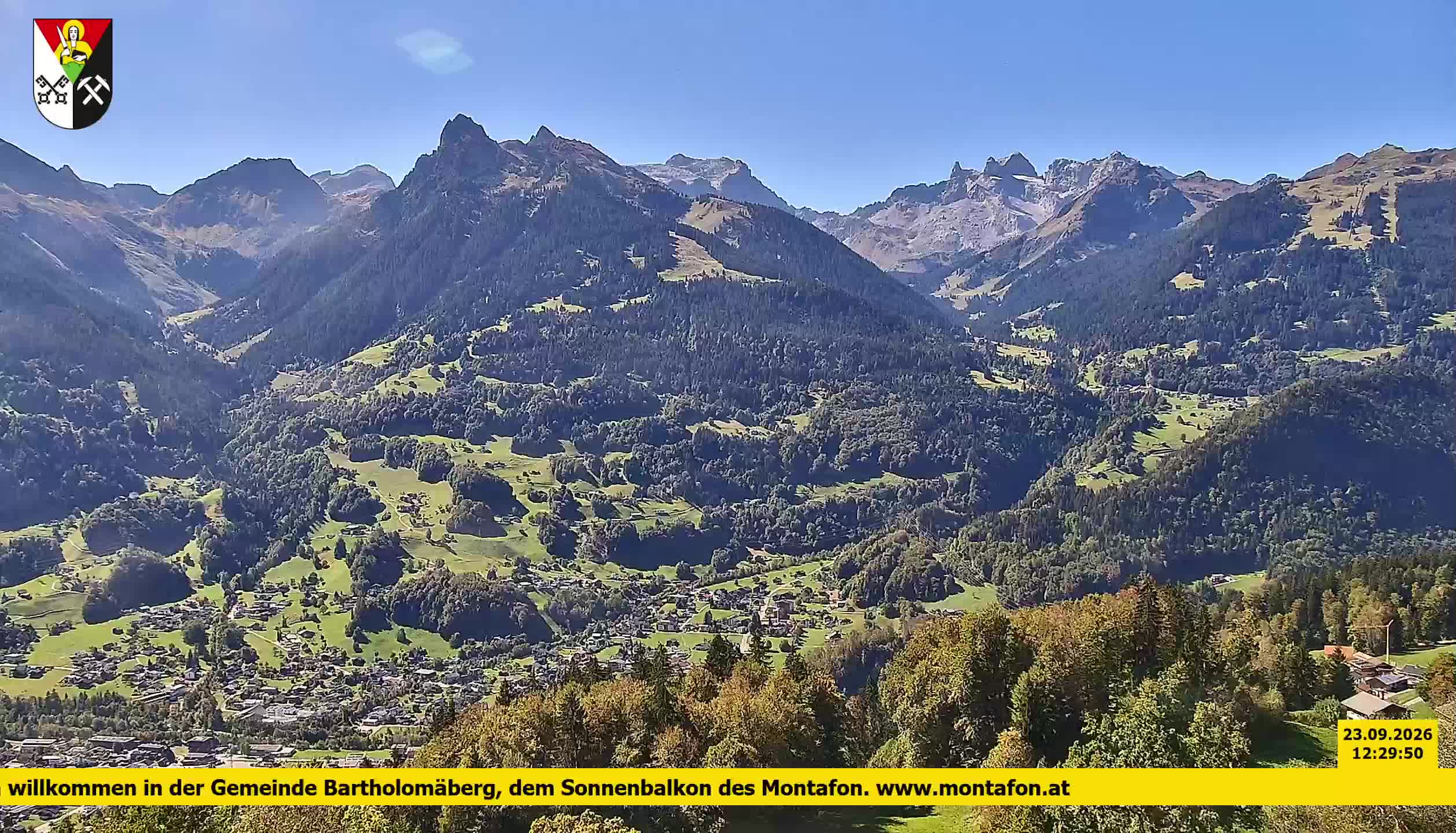 Bartholomäberg | Blick auf Schruns