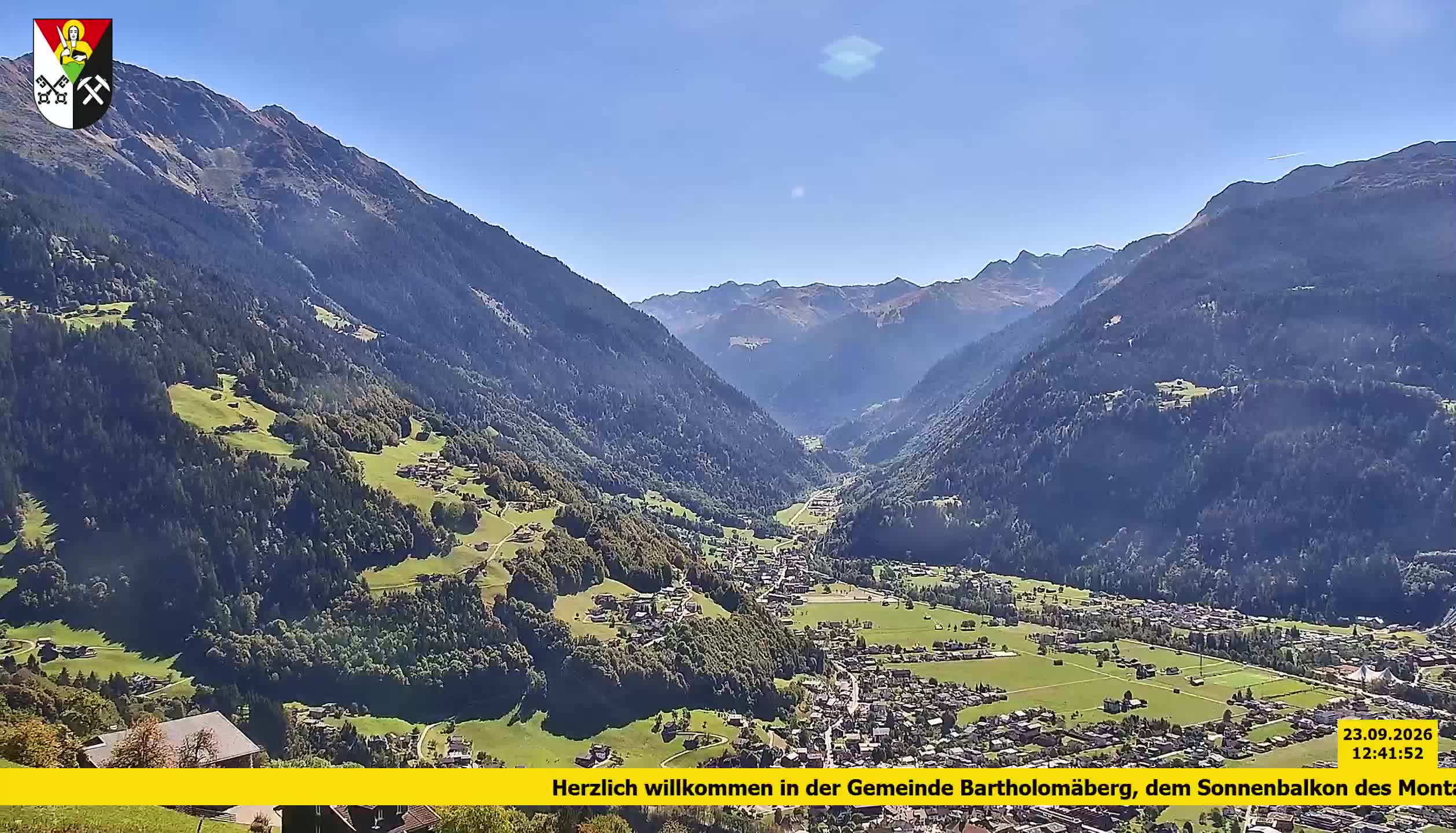 Bartholomäberg | Blick auf Schruns