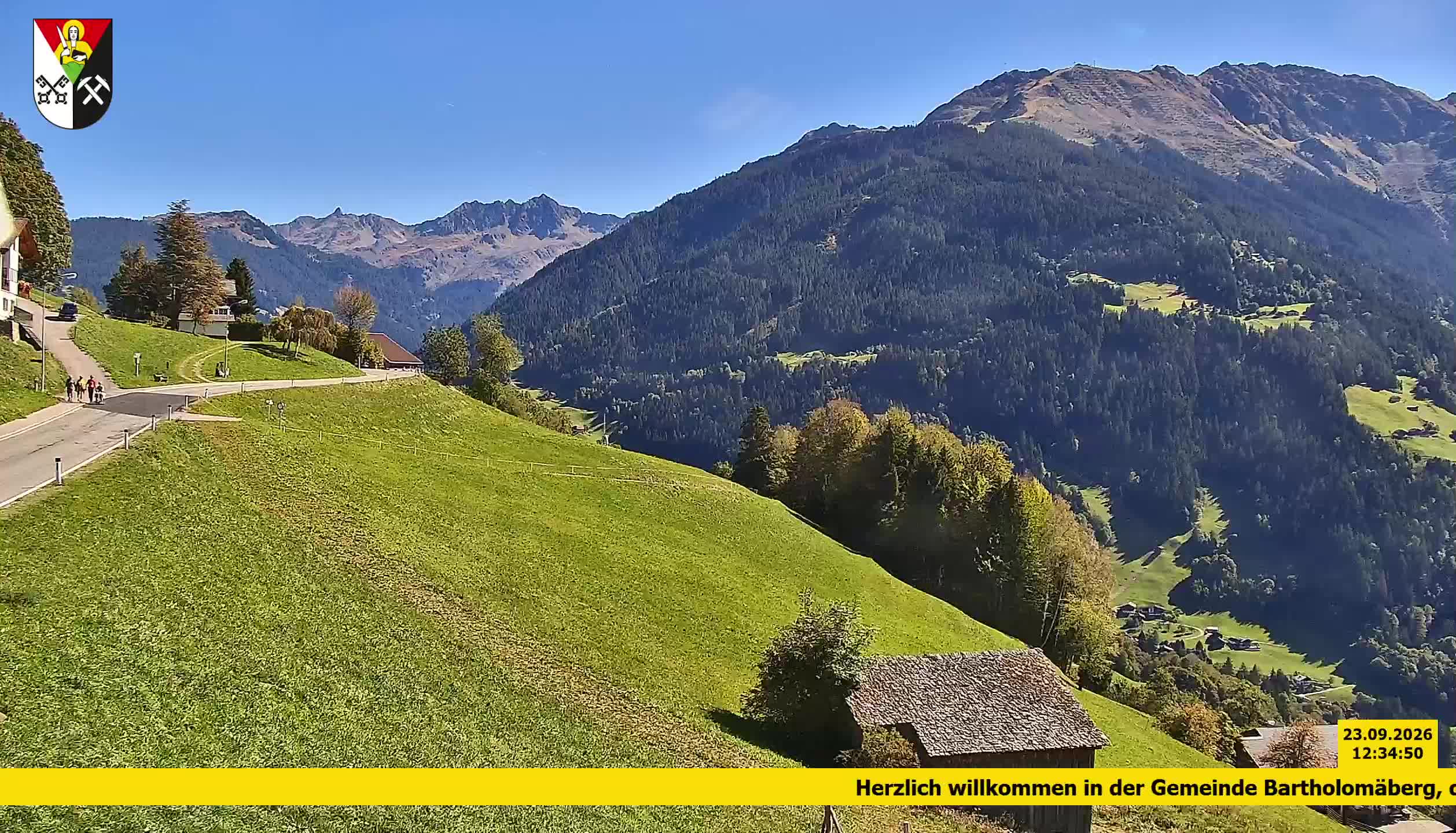 Bartholomäberg | Blick auf Schruns