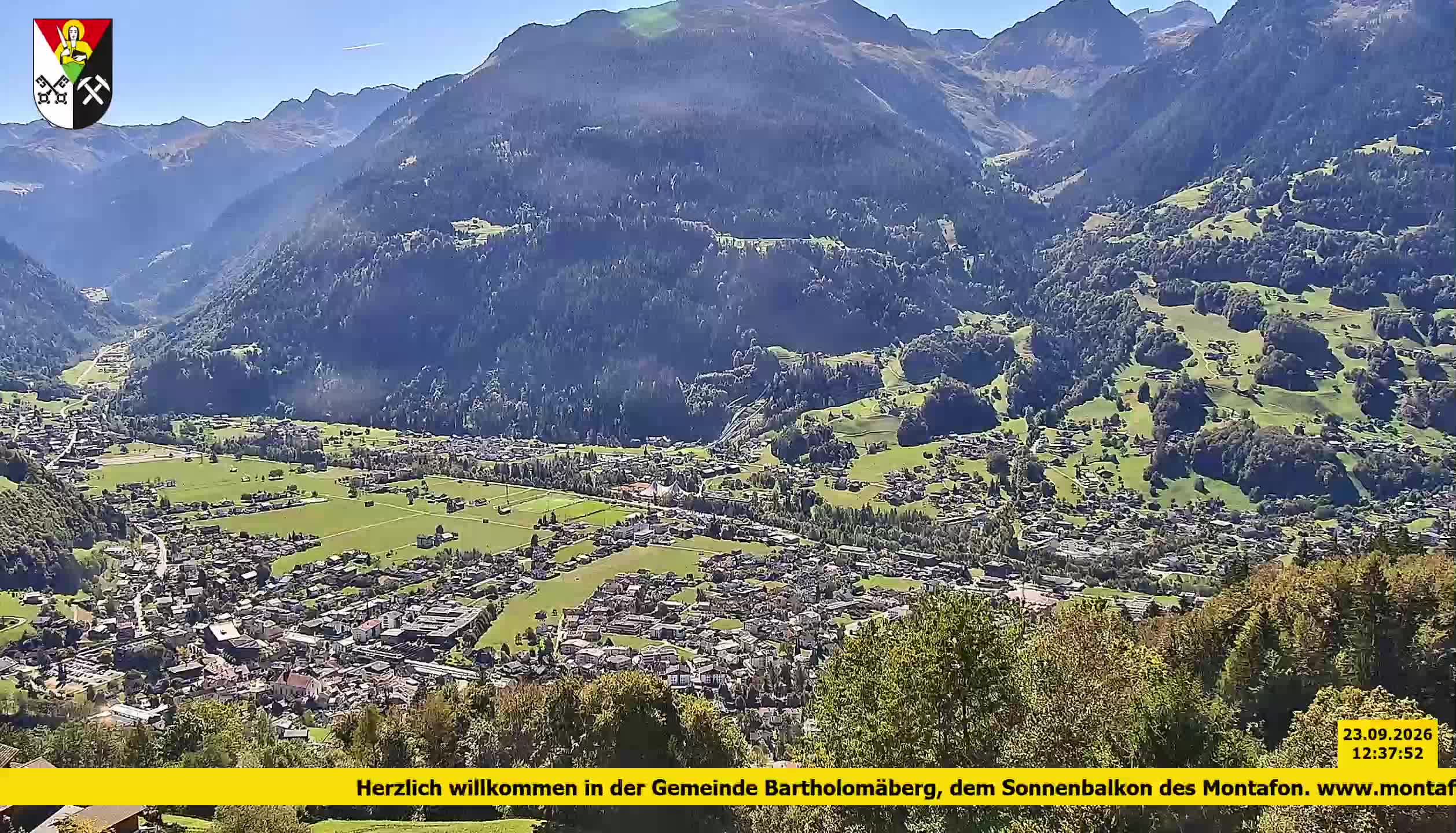Bartholomäberg | Blick auf Schruns