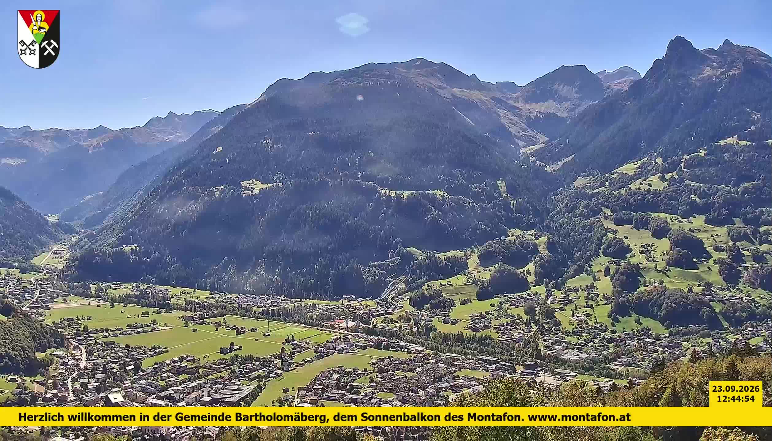 Bartholomäberg | Blick auf Schruns