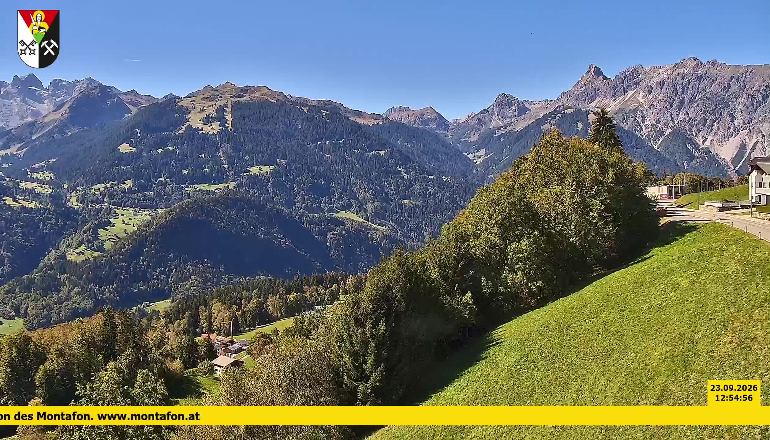 Bartholomäberg | Blick auf Schruns
