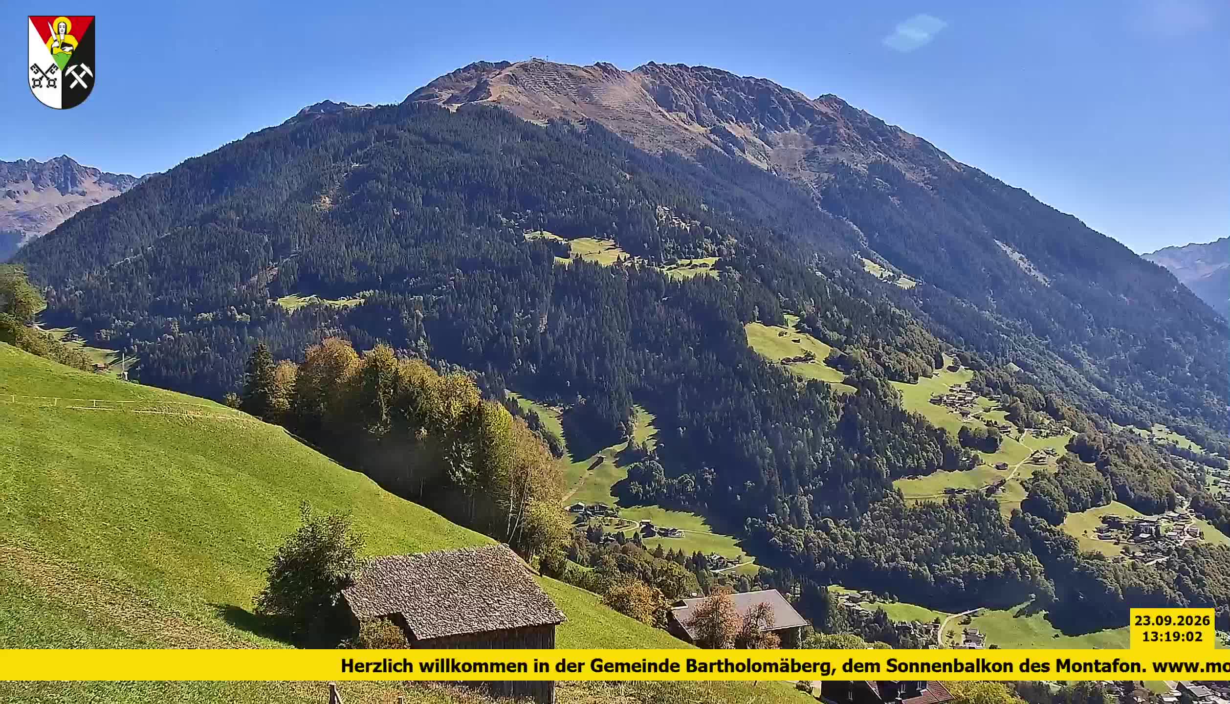 Bartholomäberg | Blick auf Schruns