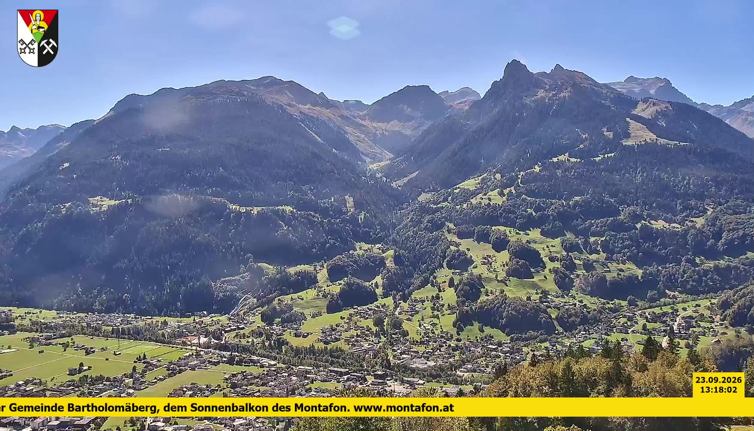 Bartholomäberg | Blick auf Schruns