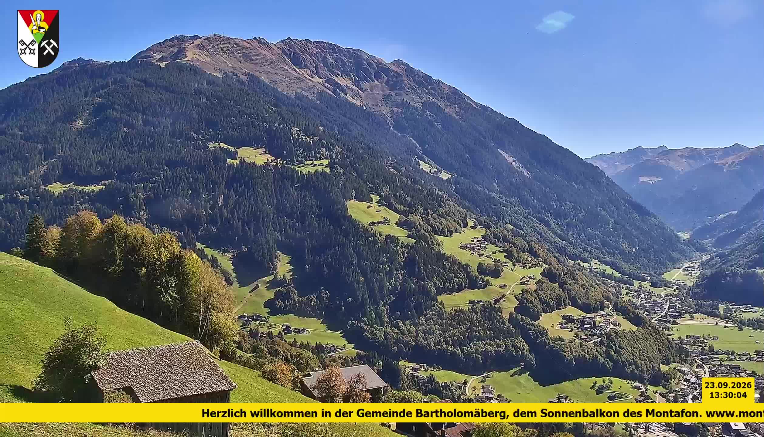 Bartholomäberg | Blick auf Schruns