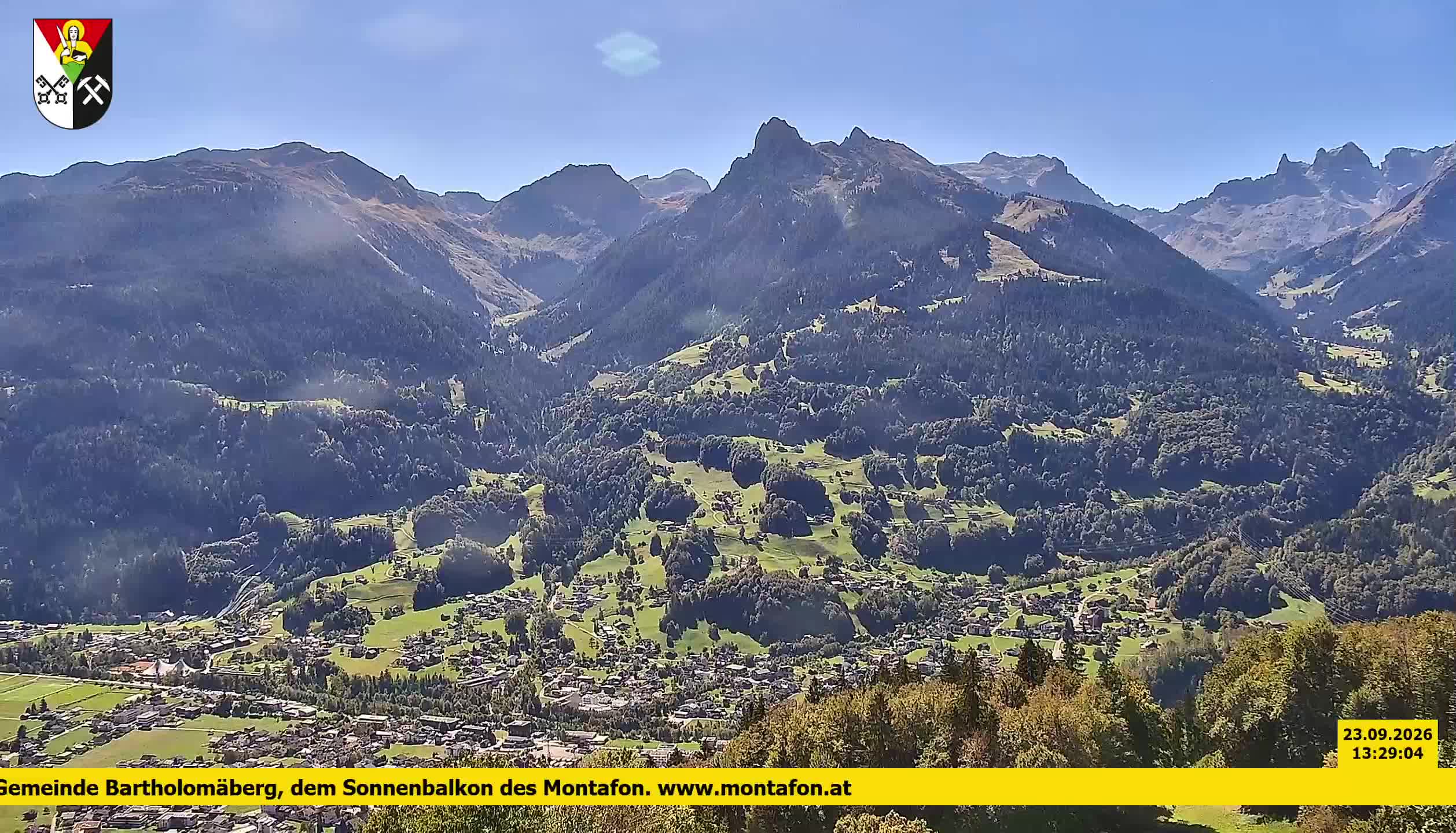 Bartholomäberg | Blick auf Schruns