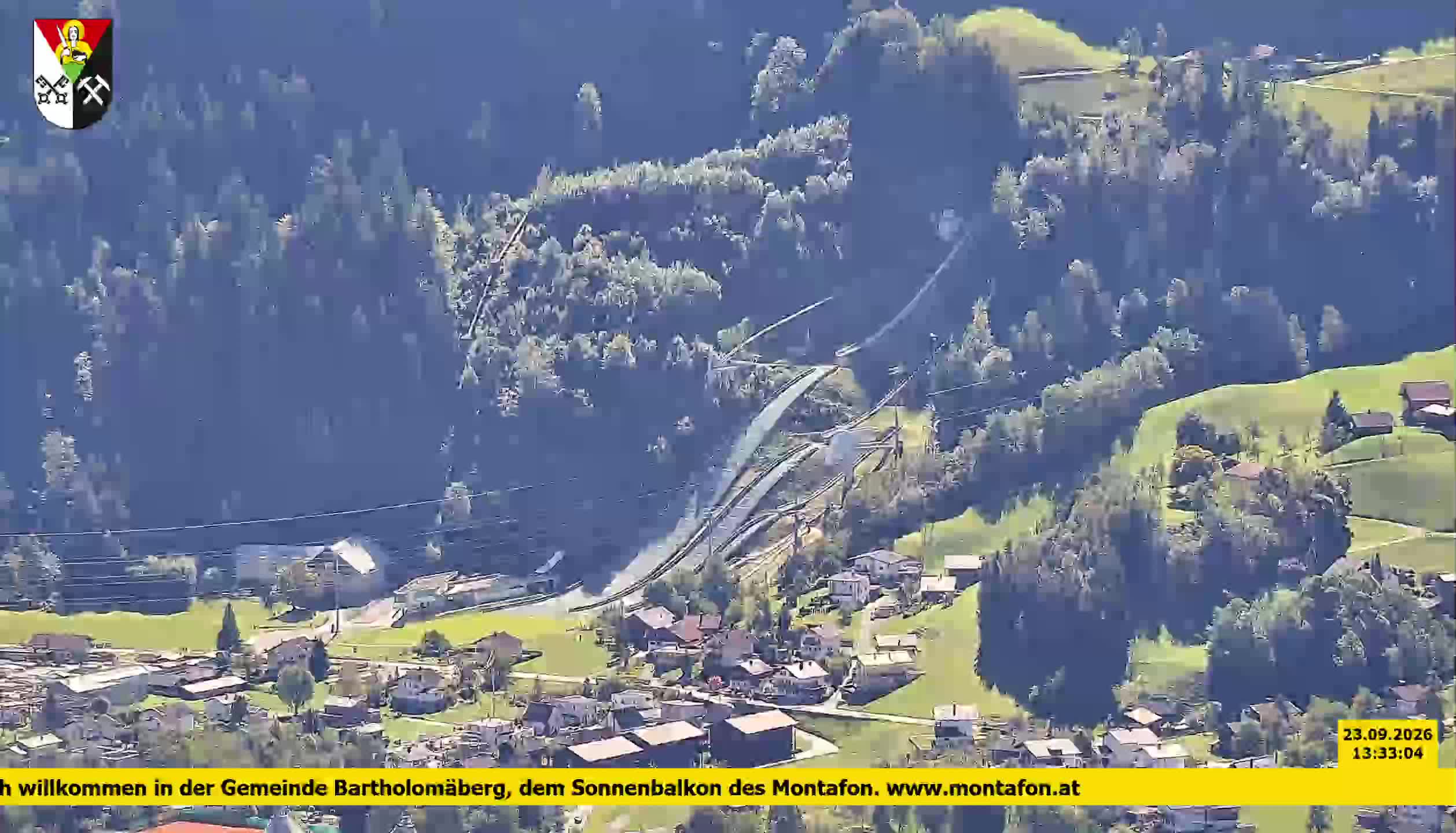 Bartholomäberg | Blick auf Schruns