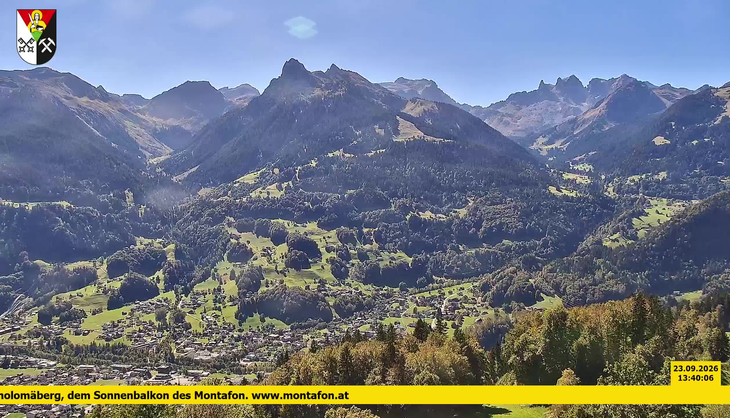 Bartholomäberg | Blick auf Schruns