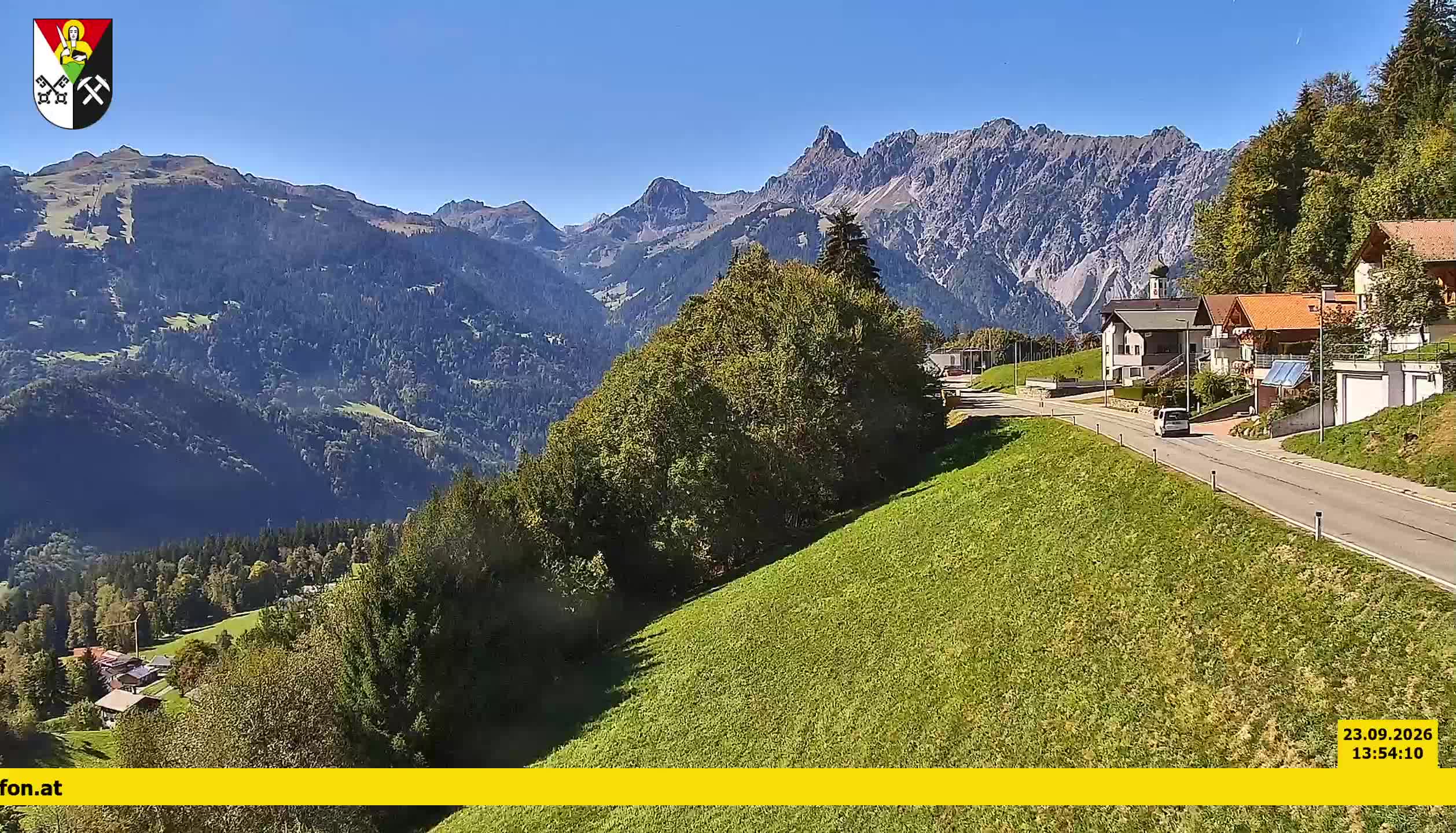 Bartholomäberg | Blick auf Schruns