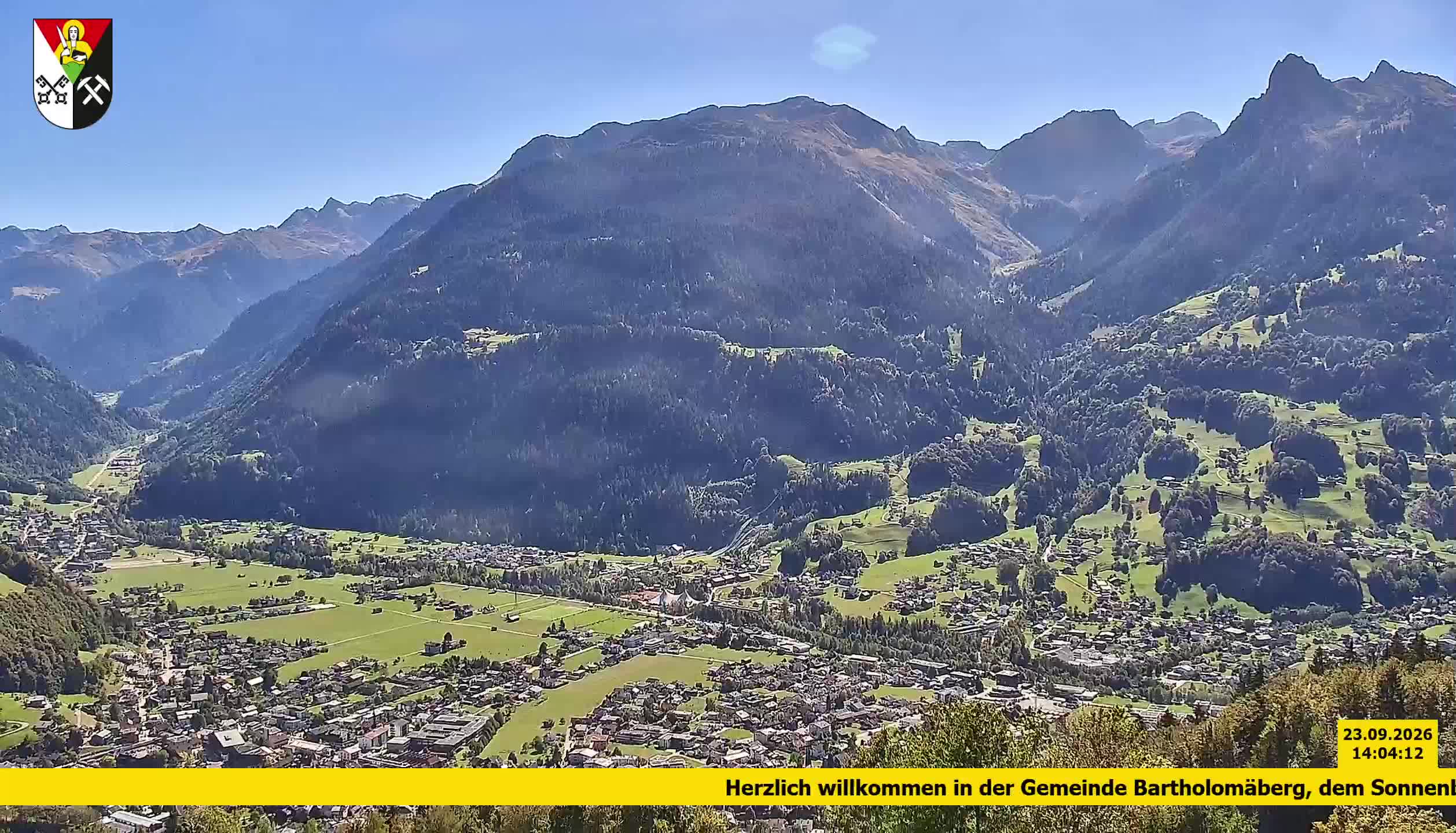 Bartholomäberg | Blick auf Schruns